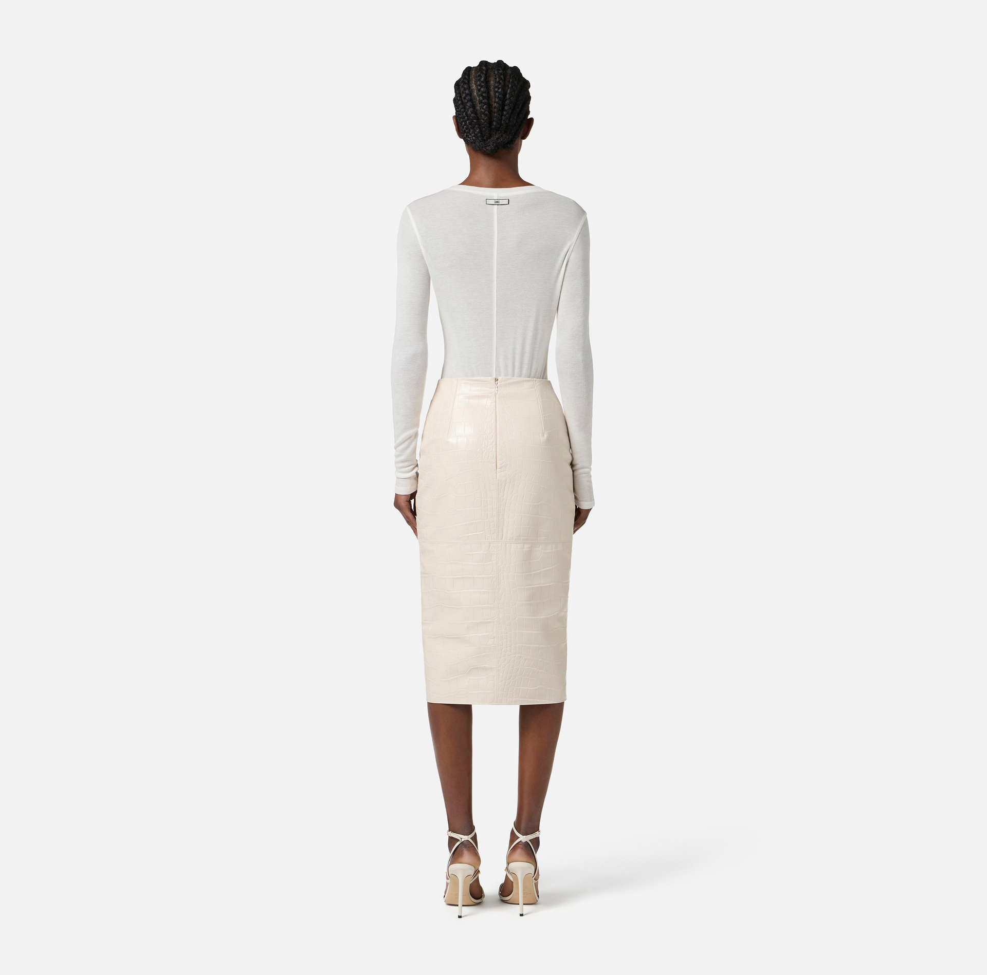 Pull en jersey avec boutons - Elisabetta Franchi