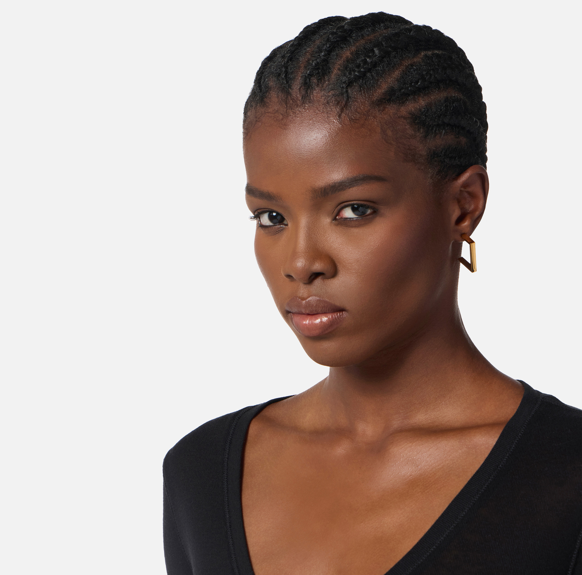 Серьги с логотипом - Elisabetta Franchi