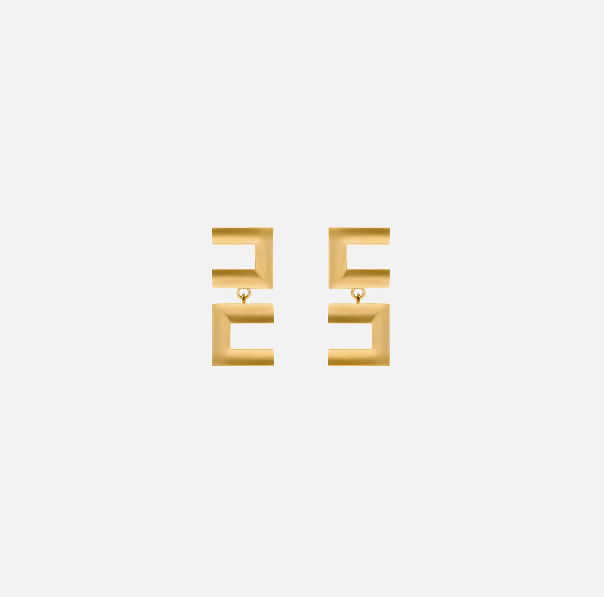 Earrings with logo - Elisabetta Franchi