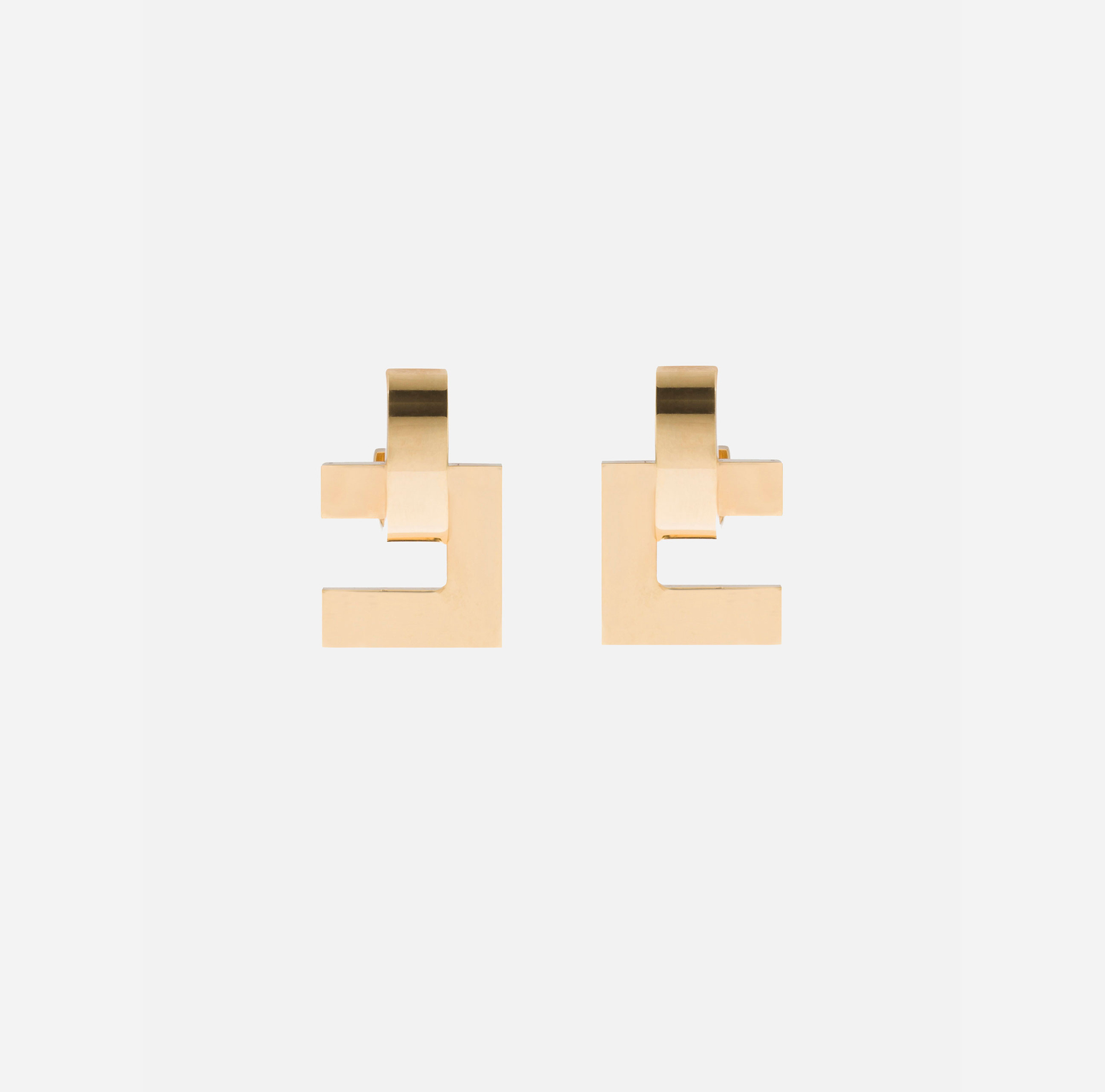 Boucle D'Oreille Logo Géométrique - ACCESSORI - Elisabetta Franchi