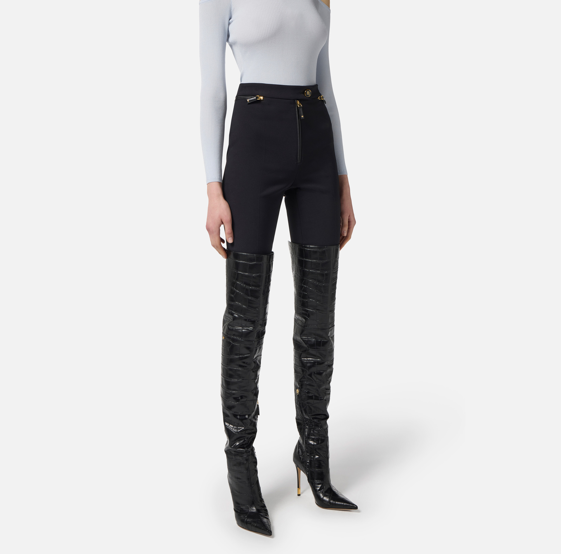 Pantalon en double crêpe - Elisabetta Franchi