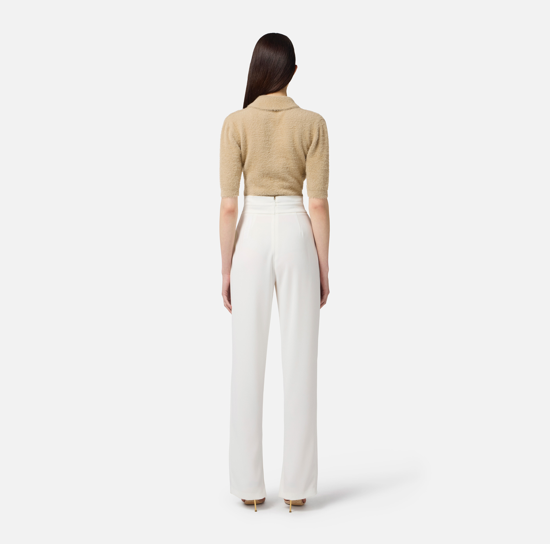 Pantalón de crepé ligero - Elisabetta Franchi