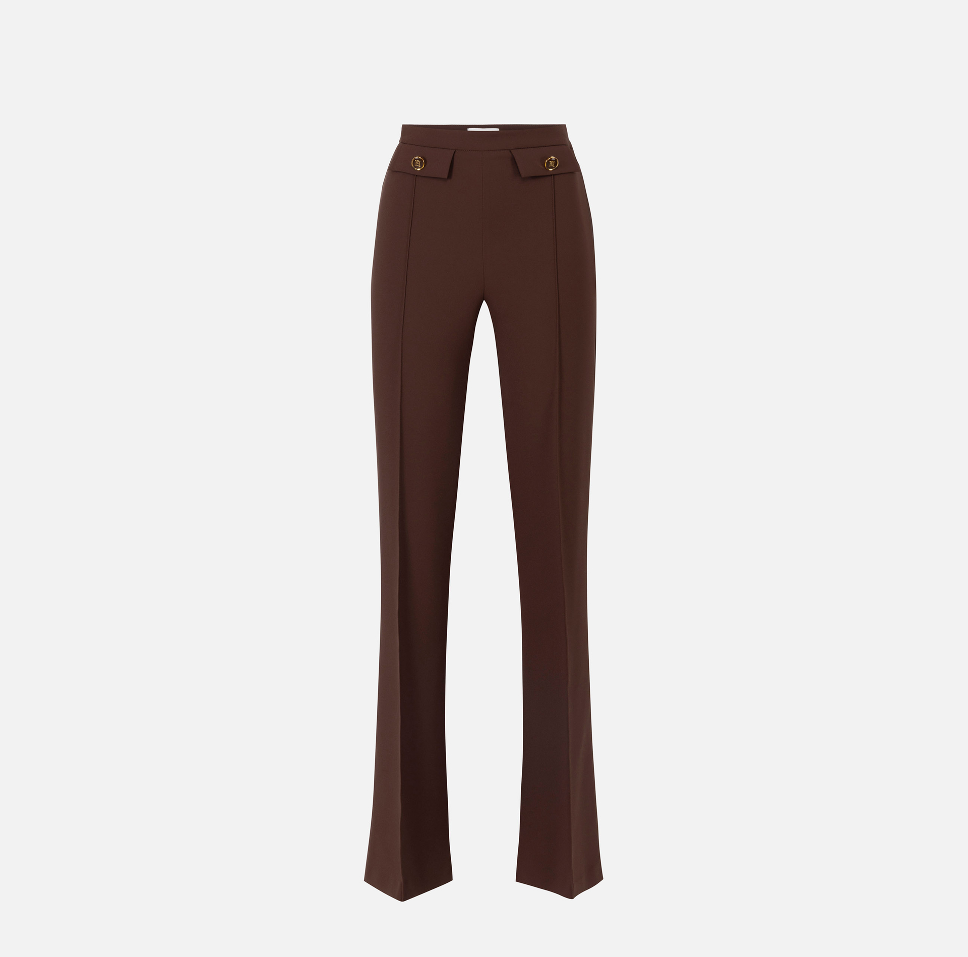 Pantalón de doble crepé - Elisabetta Franchi