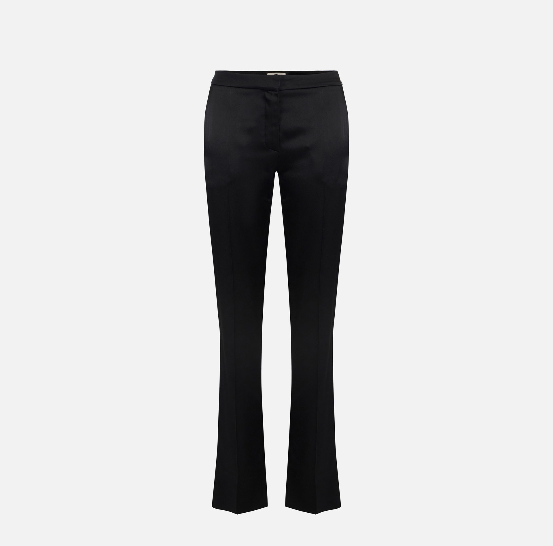 Pantalón de raso con aberturas - Elisabetta Franchi