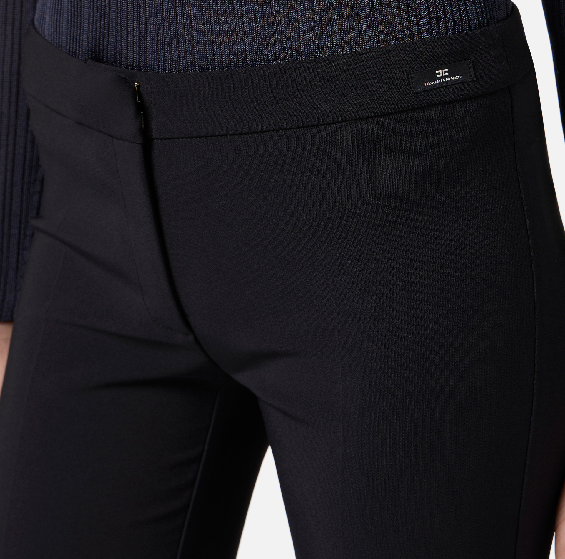 Pantalón de crepé ligero - Elisabetta Franchi