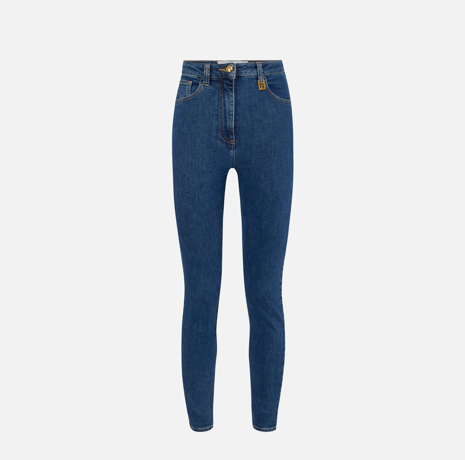Jeans skinny con dettaglio logo