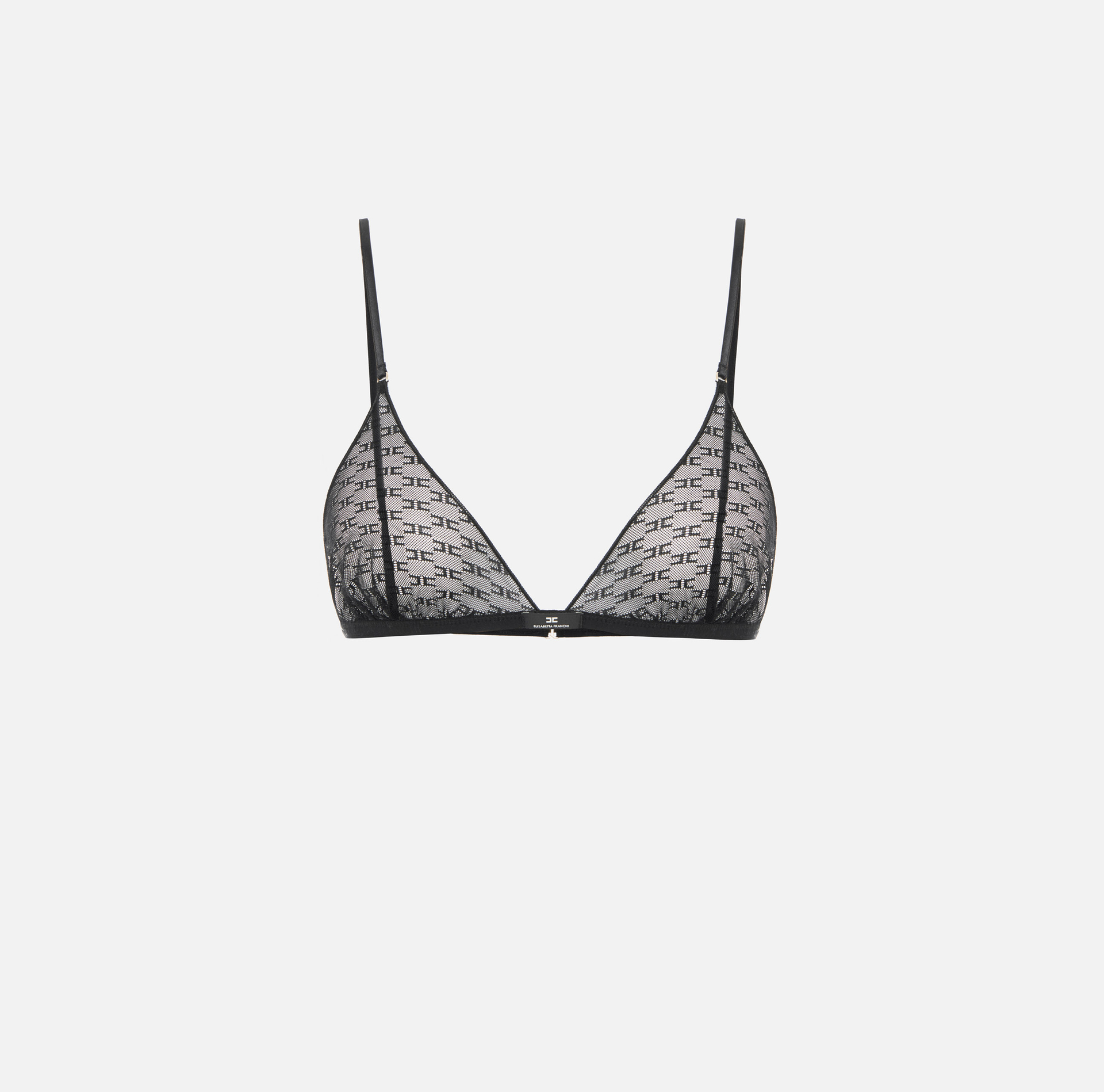 Reggiseno in tulle monogram