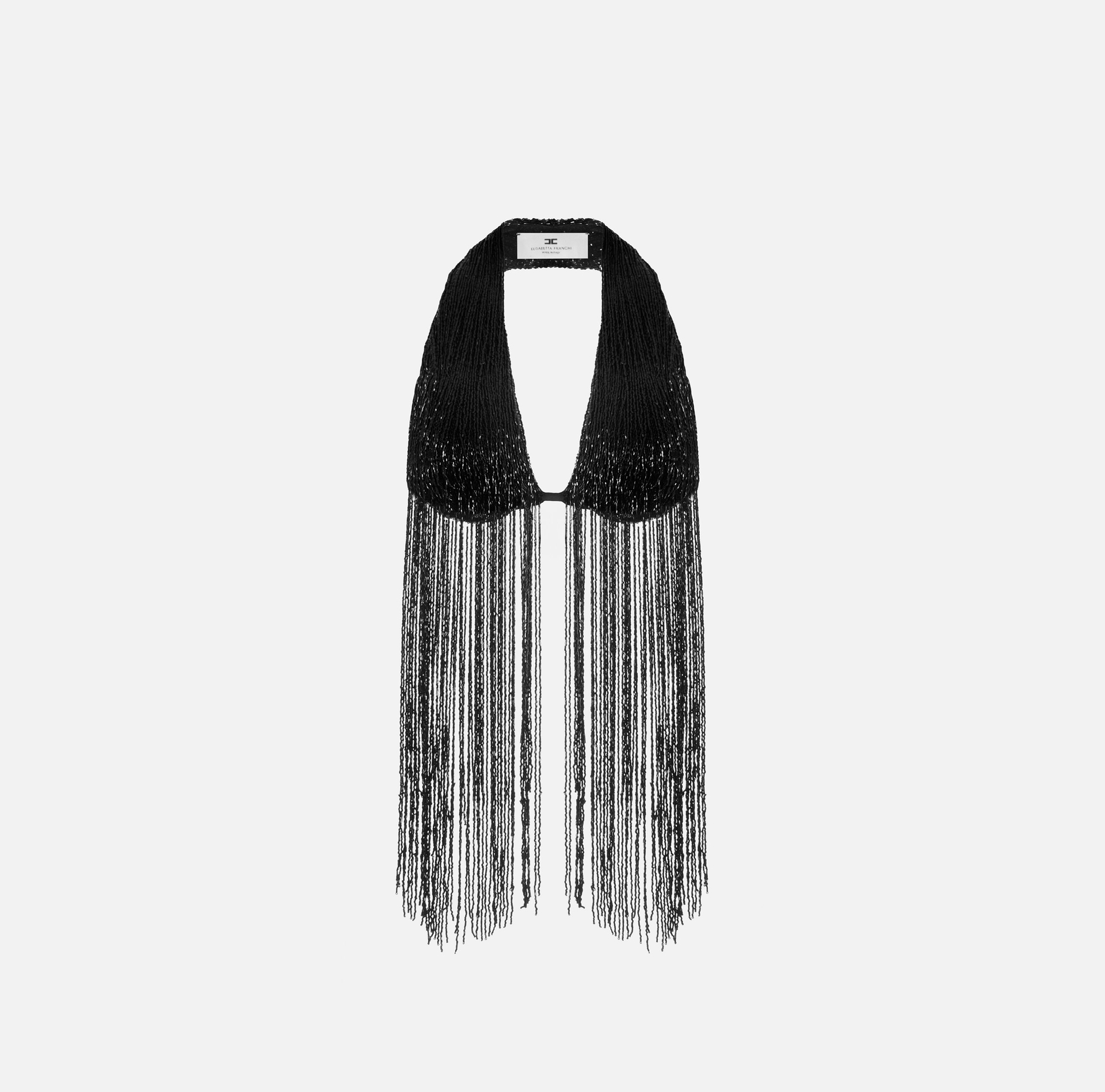 Reggiseno con frange e paillettes