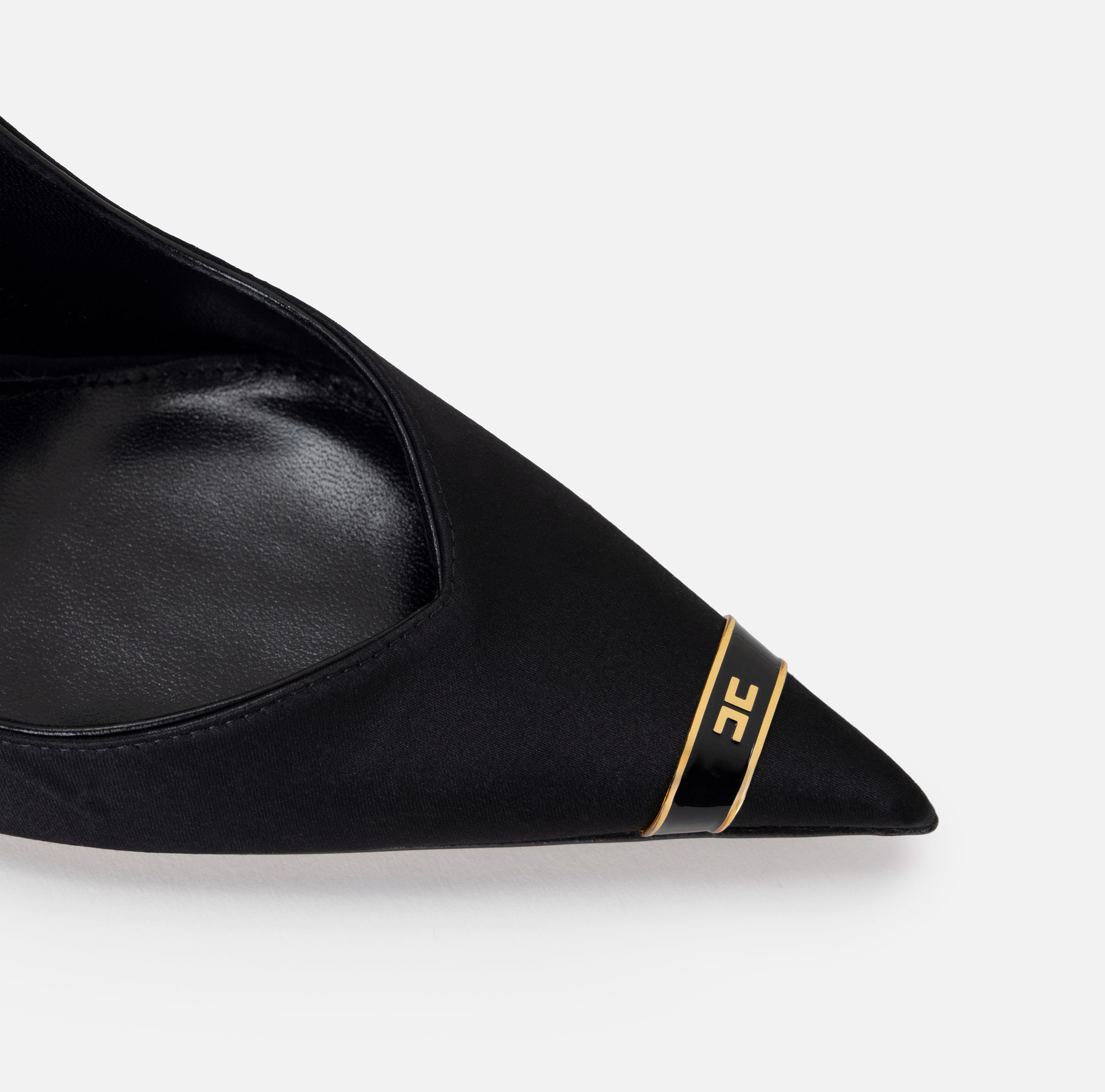 Pumps with sculpted heel - Elisabetta Franchi
