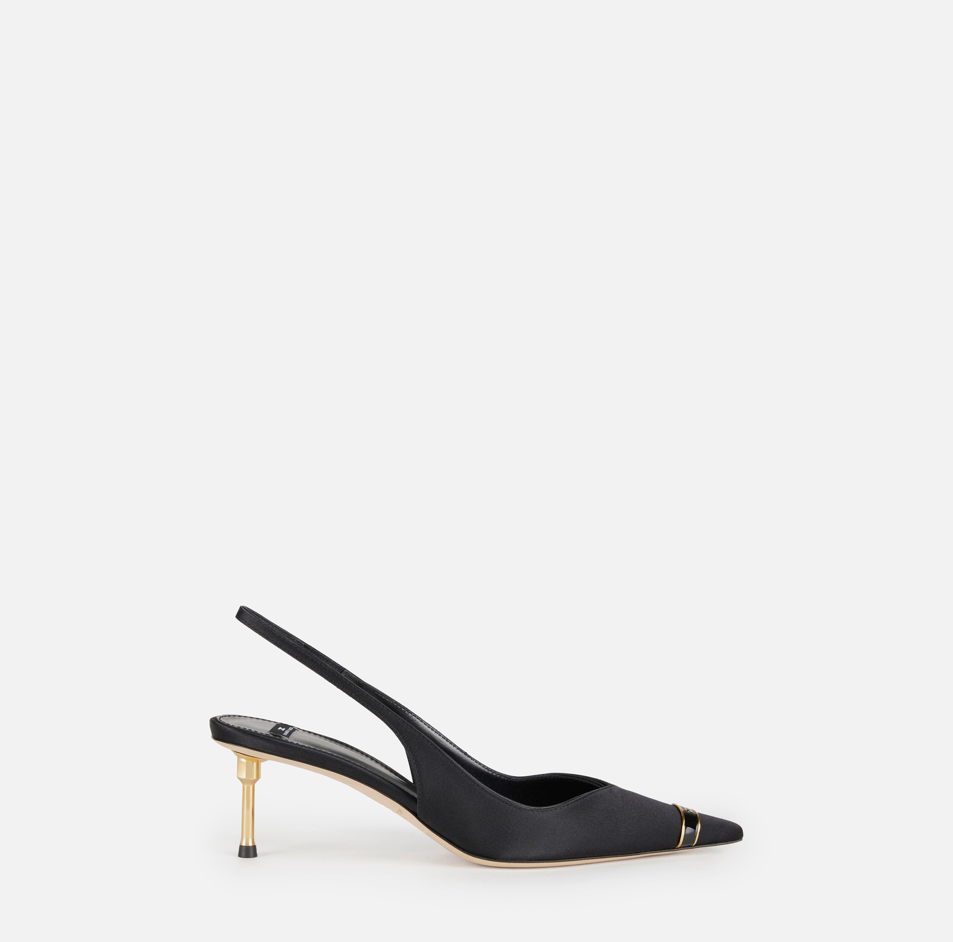 Slingback mit skulpturalem Absatz - Elisabetta Franchi