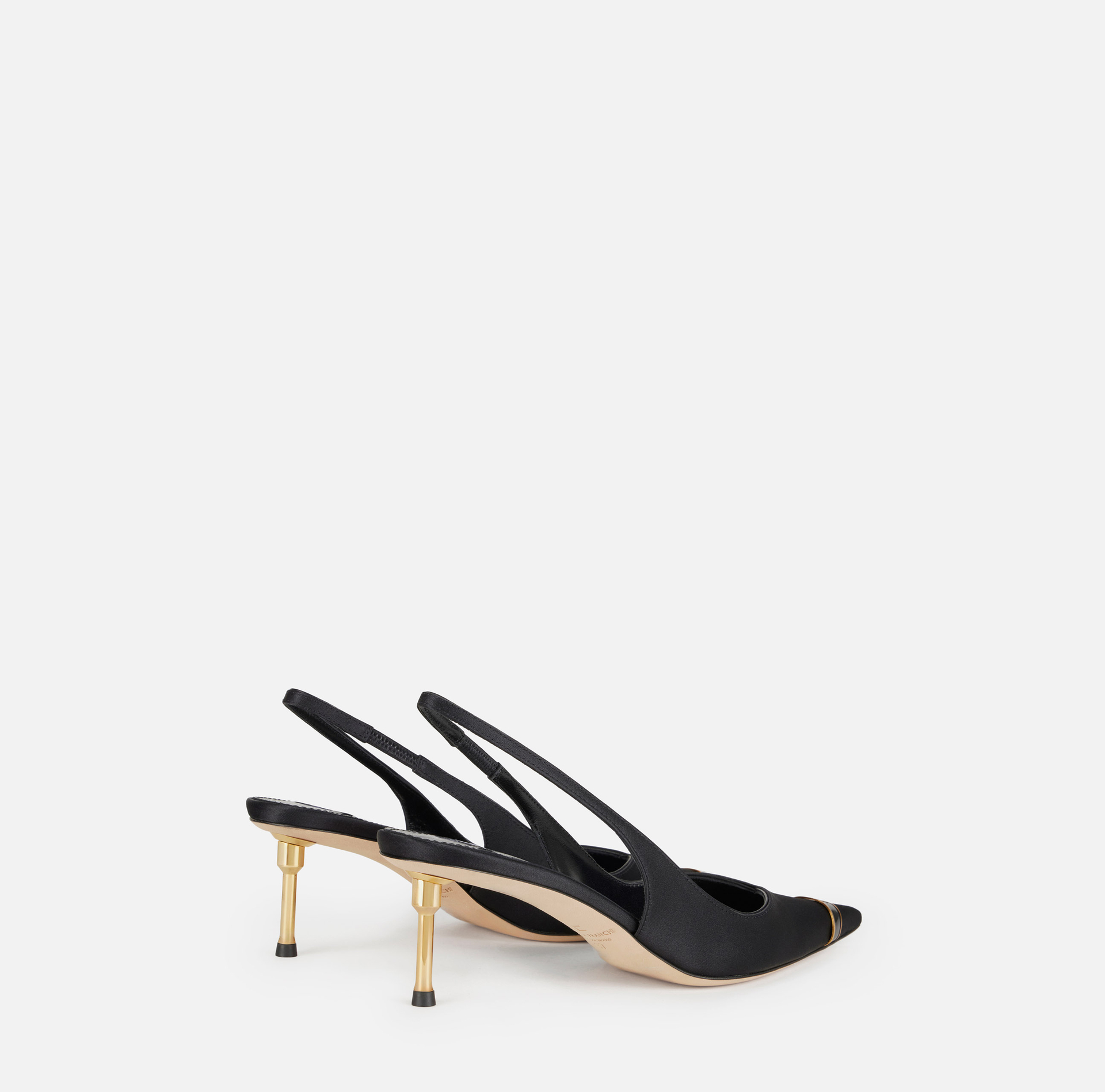 Slingback mit skulpturalem Absatz - Elisabetta Franchi