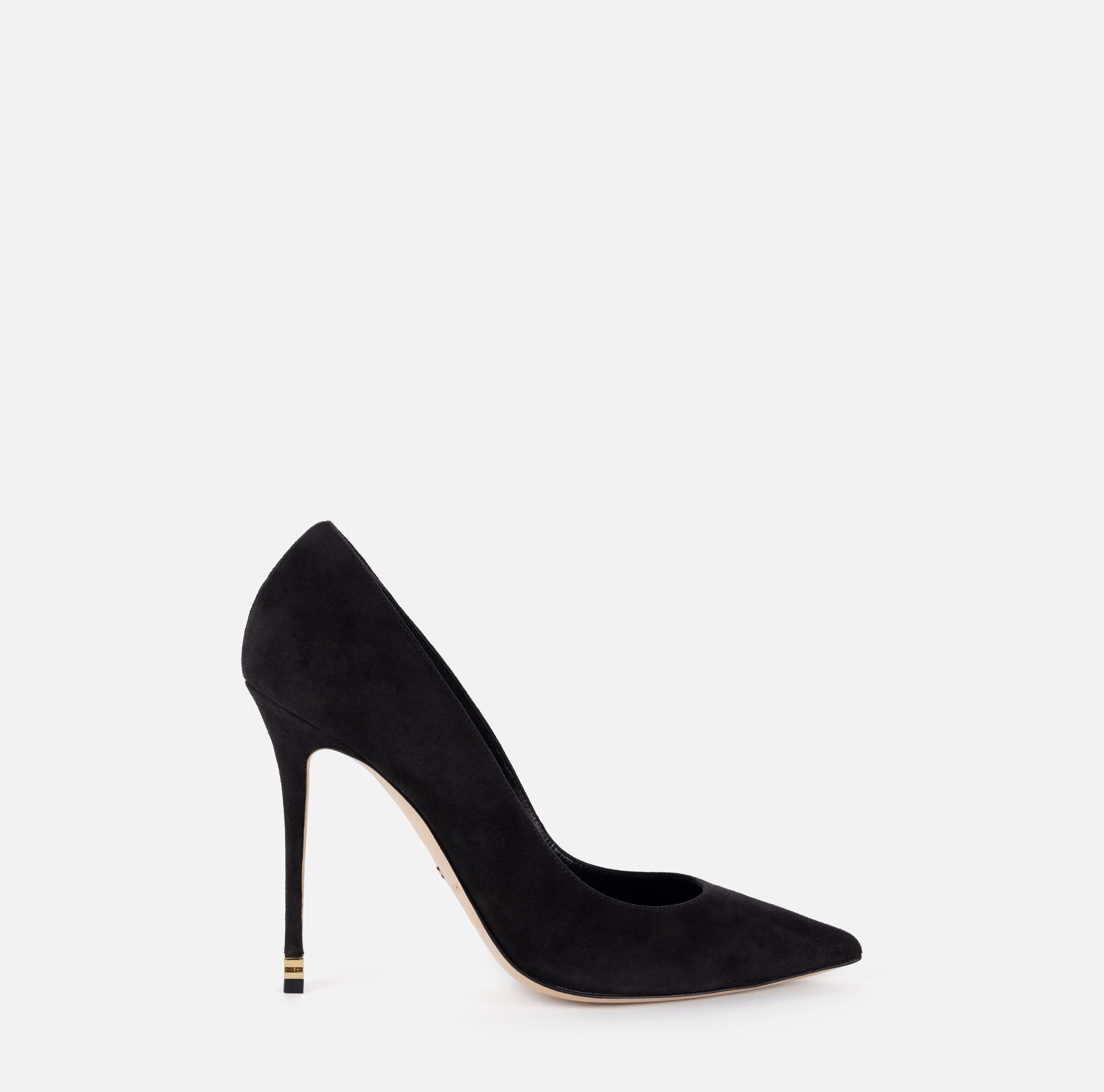 Suede pumps with logo Étoile - SCARPE - Elisabetta Franchi