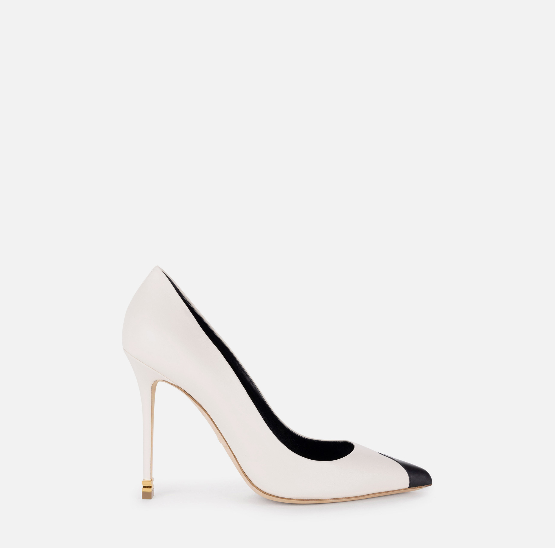 Nappa leather pumps with toecap Étoile - Elisabetta Franchi