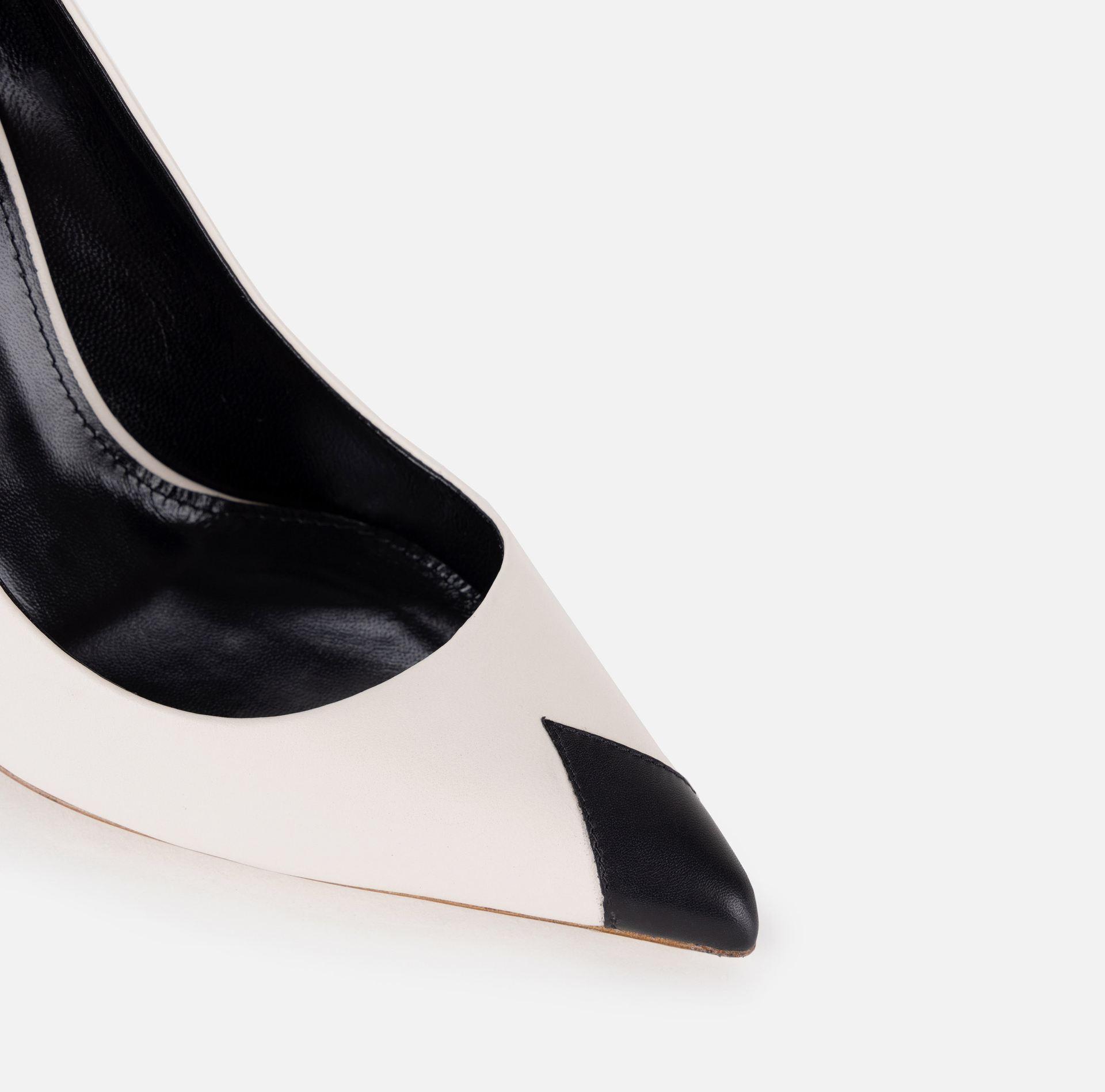 Nappa leather pumps with toecap Étoile - Elisabetta Franchi