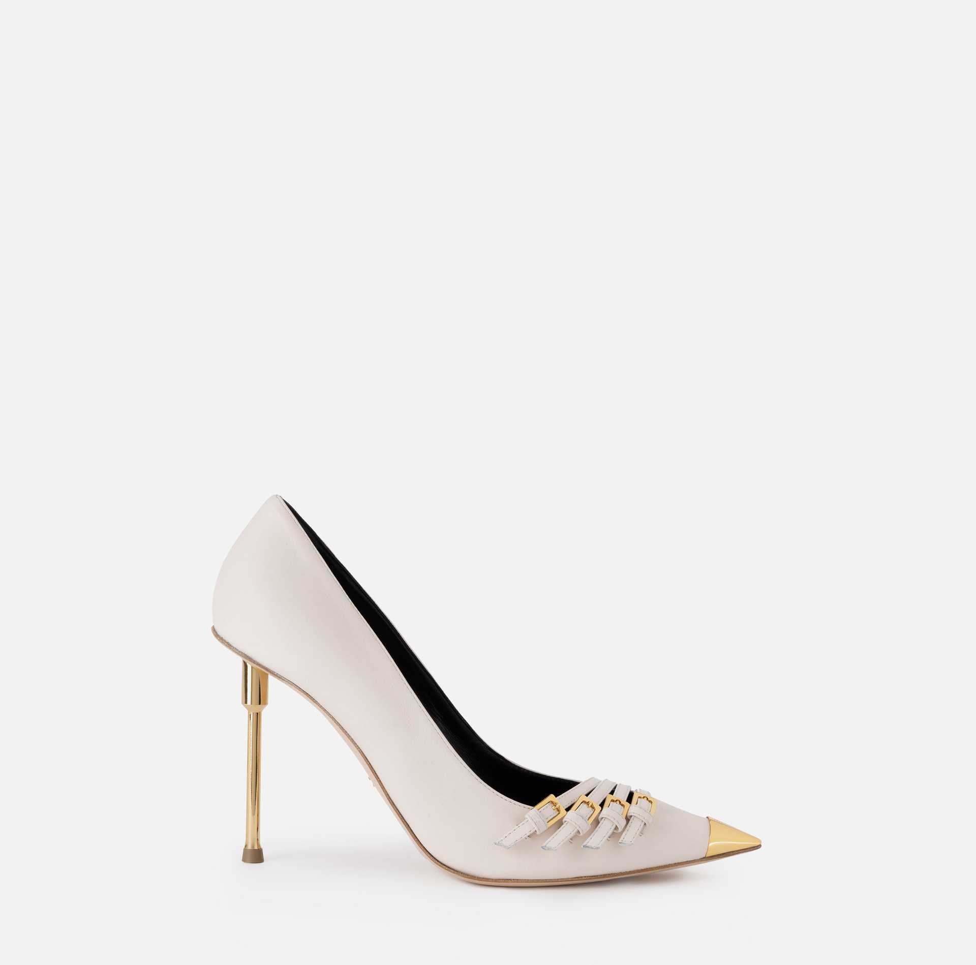 Escarpins en cuir nappa avec brides - SCARPE - Elisabetta Franchi