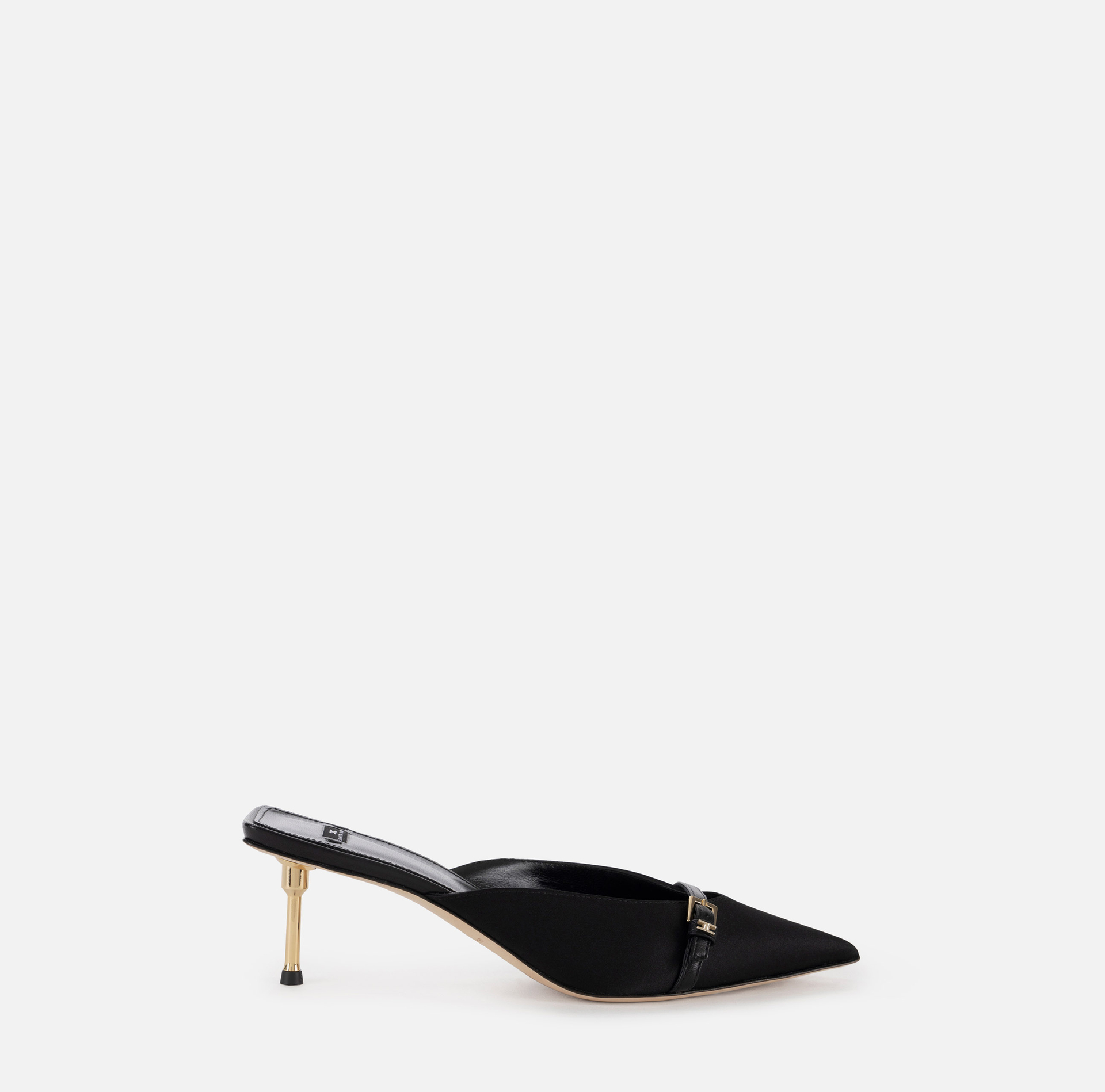 Mules with sculpture heel - SCARPE - Elisabetta Franchi