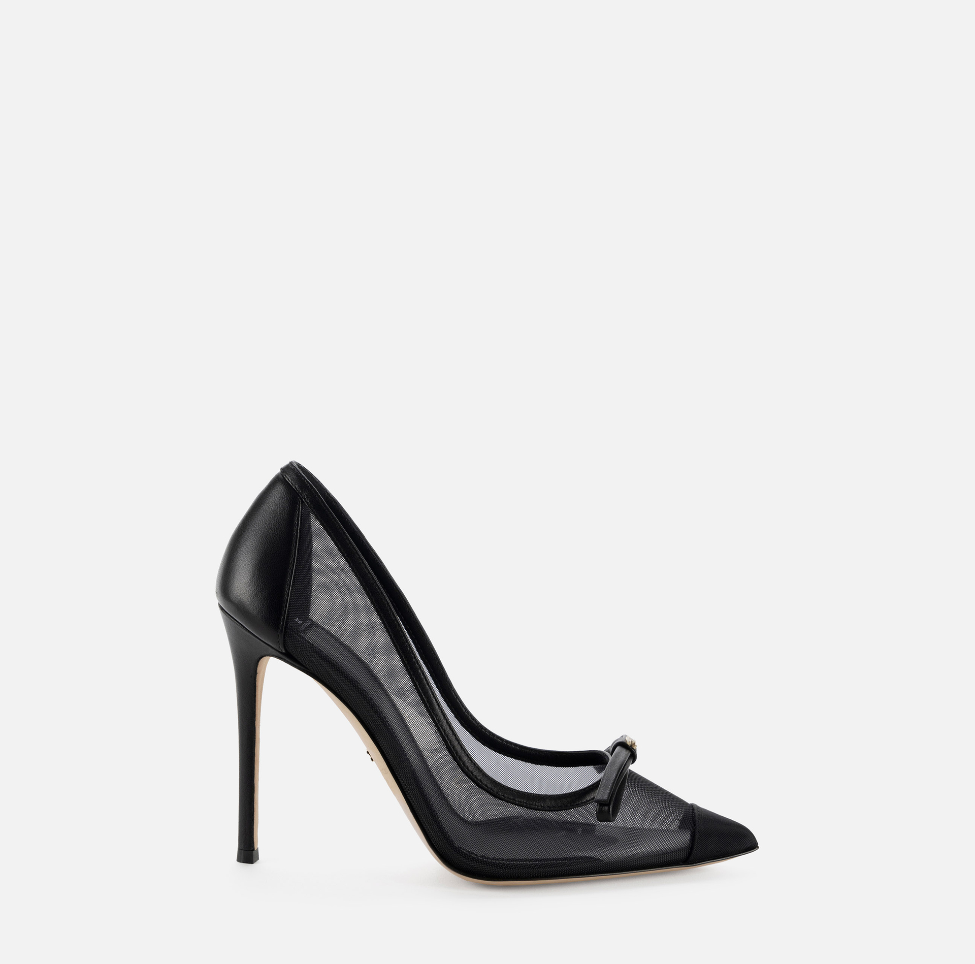 Nappa leather and mesh pumps - SCARPE - Elisabetta Franchi