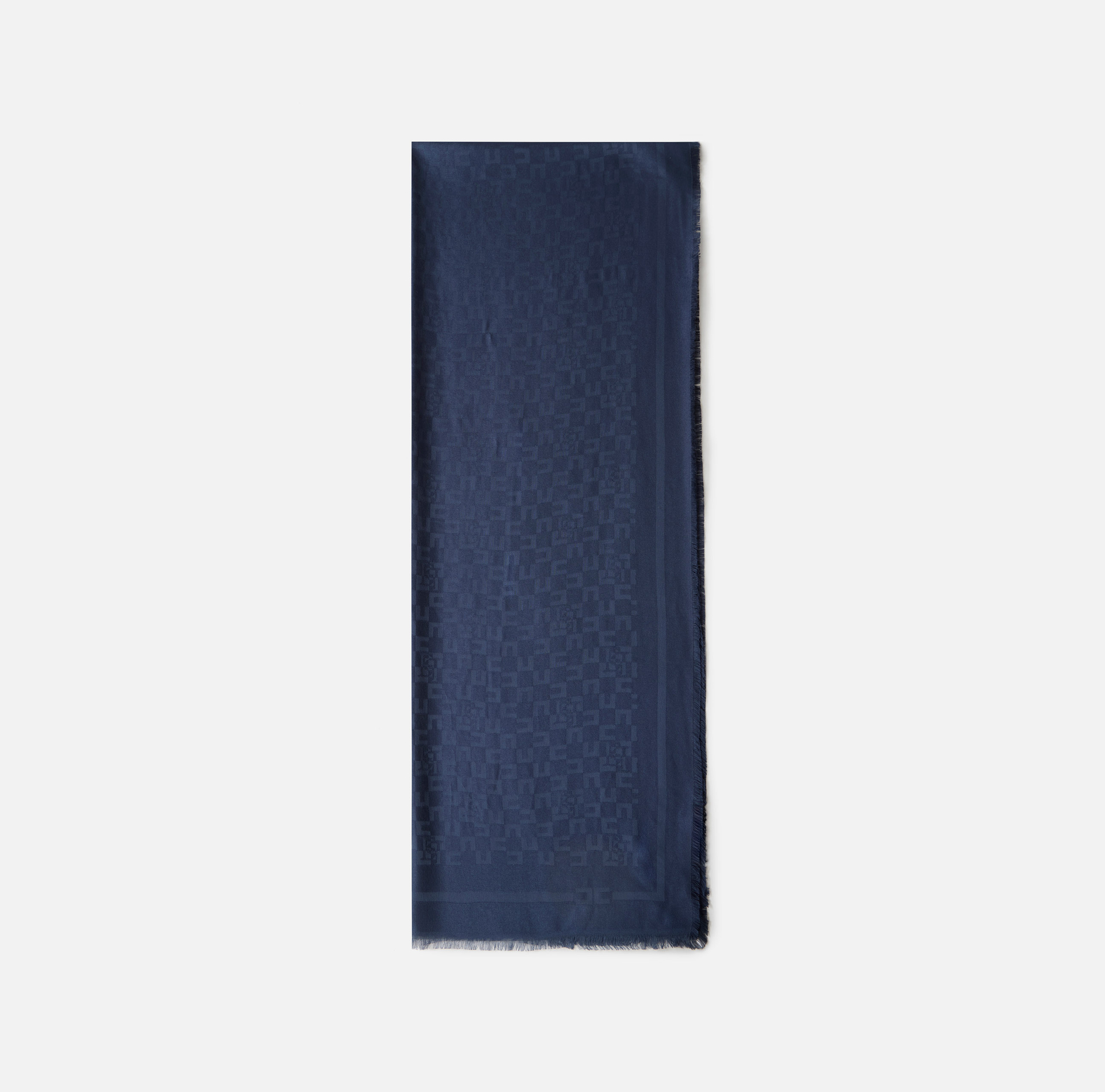 Sciarpa con pattern logo - Elisabetta Franchi