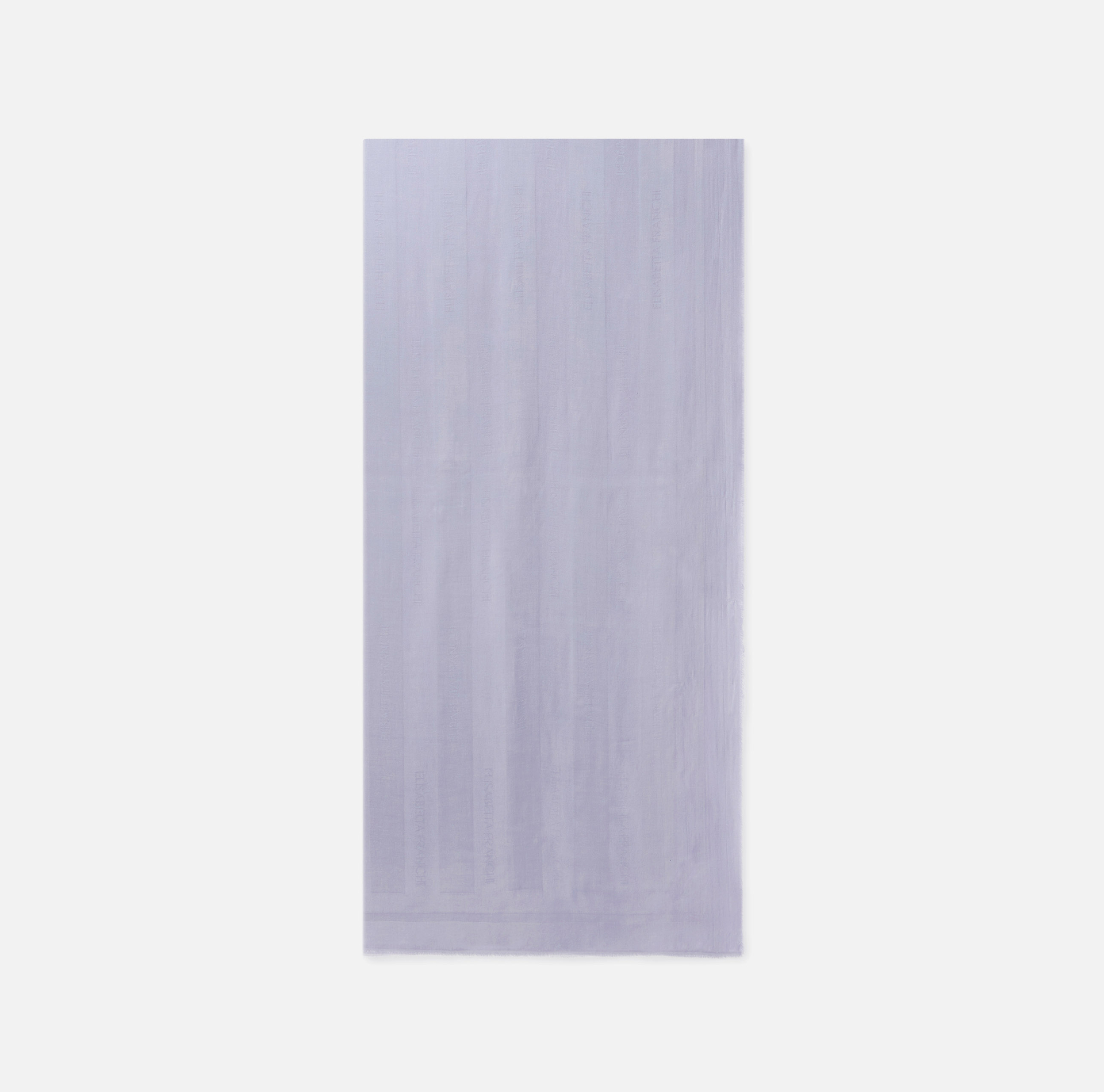 Foulard in viscosa e modal con righe jacquard