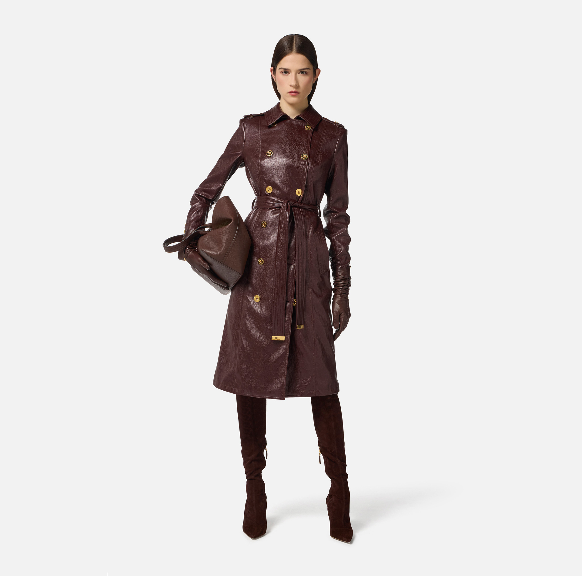 Trench en craquelé - Elisabetta Franchi