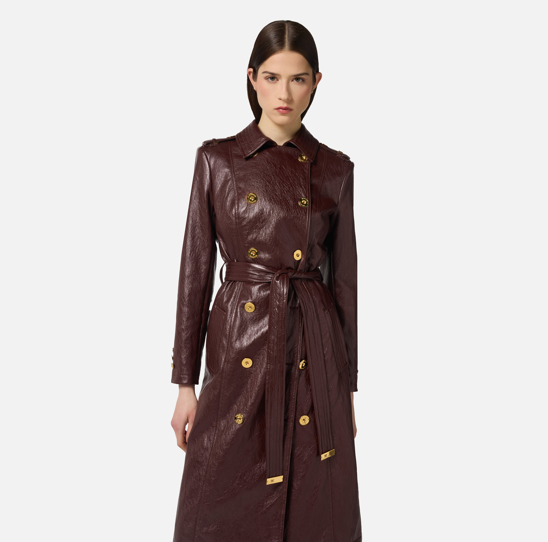 Trench en craquelé - Elisabetta Franchi