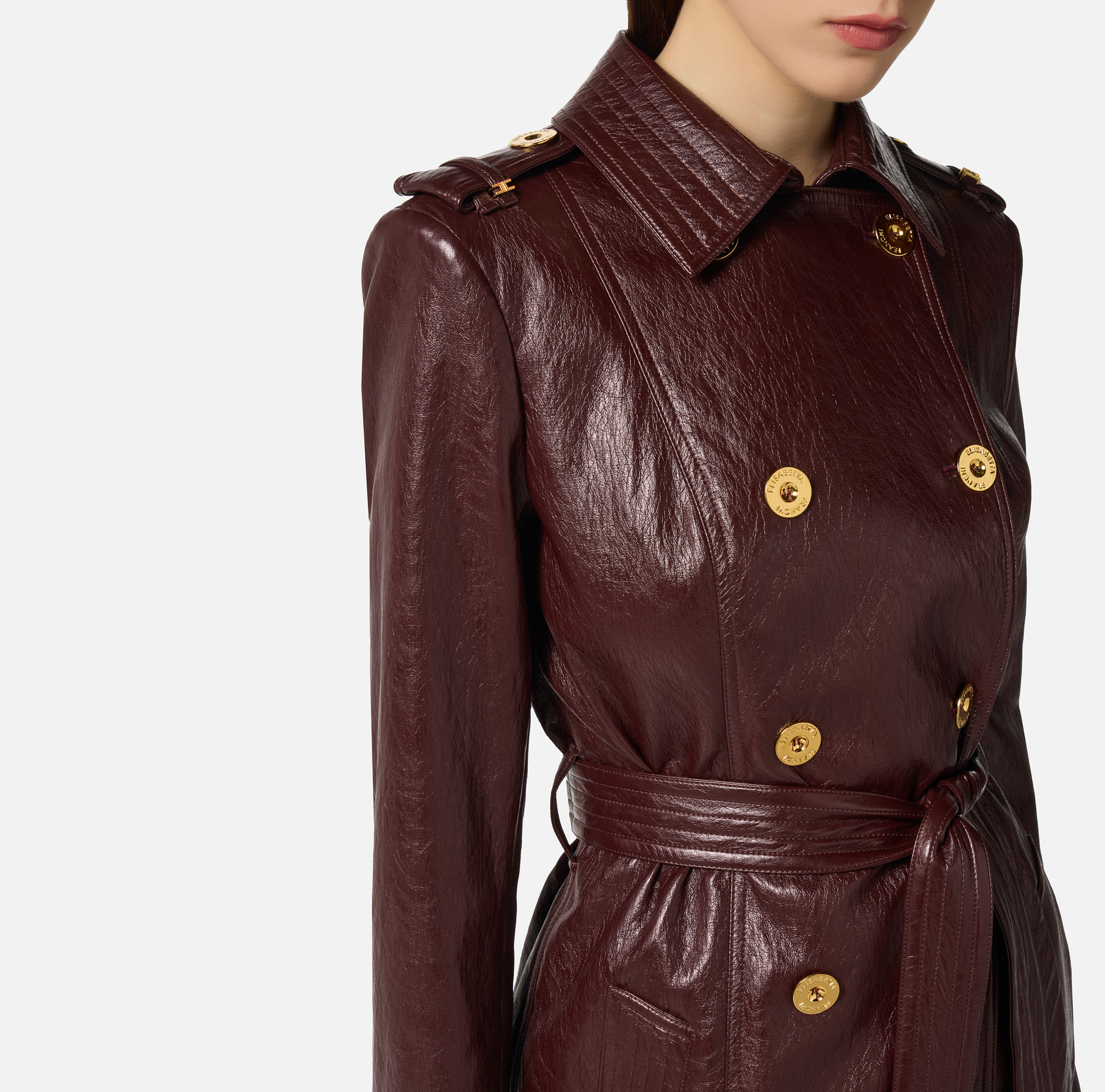 Trench en craquelé - Elisabetta Franchi