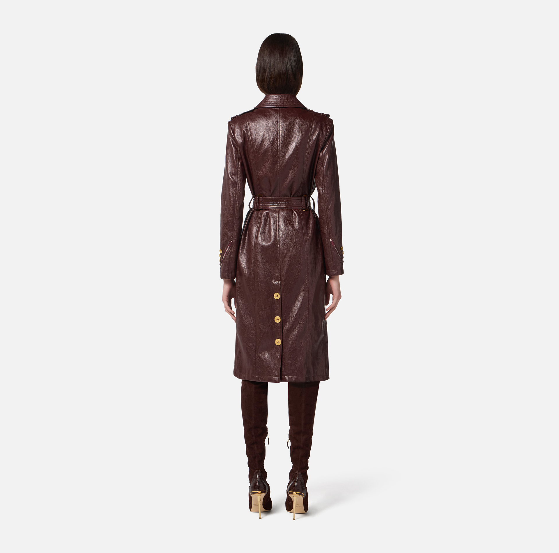 Trench en craquelé - Elisabetta Franchi