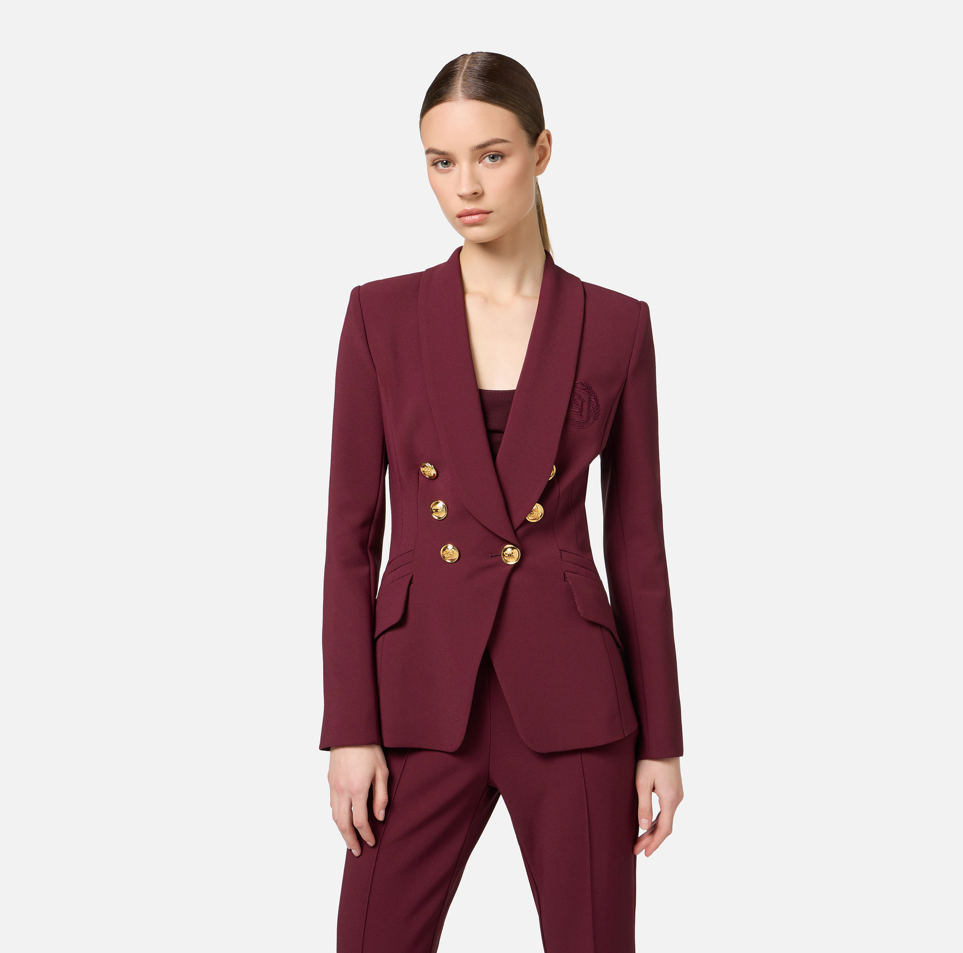 Tailleur Pour Femme - Blazer Et Pantalon élégant Pour Le Bureau, Les Cérémonies Ou Les Sorties