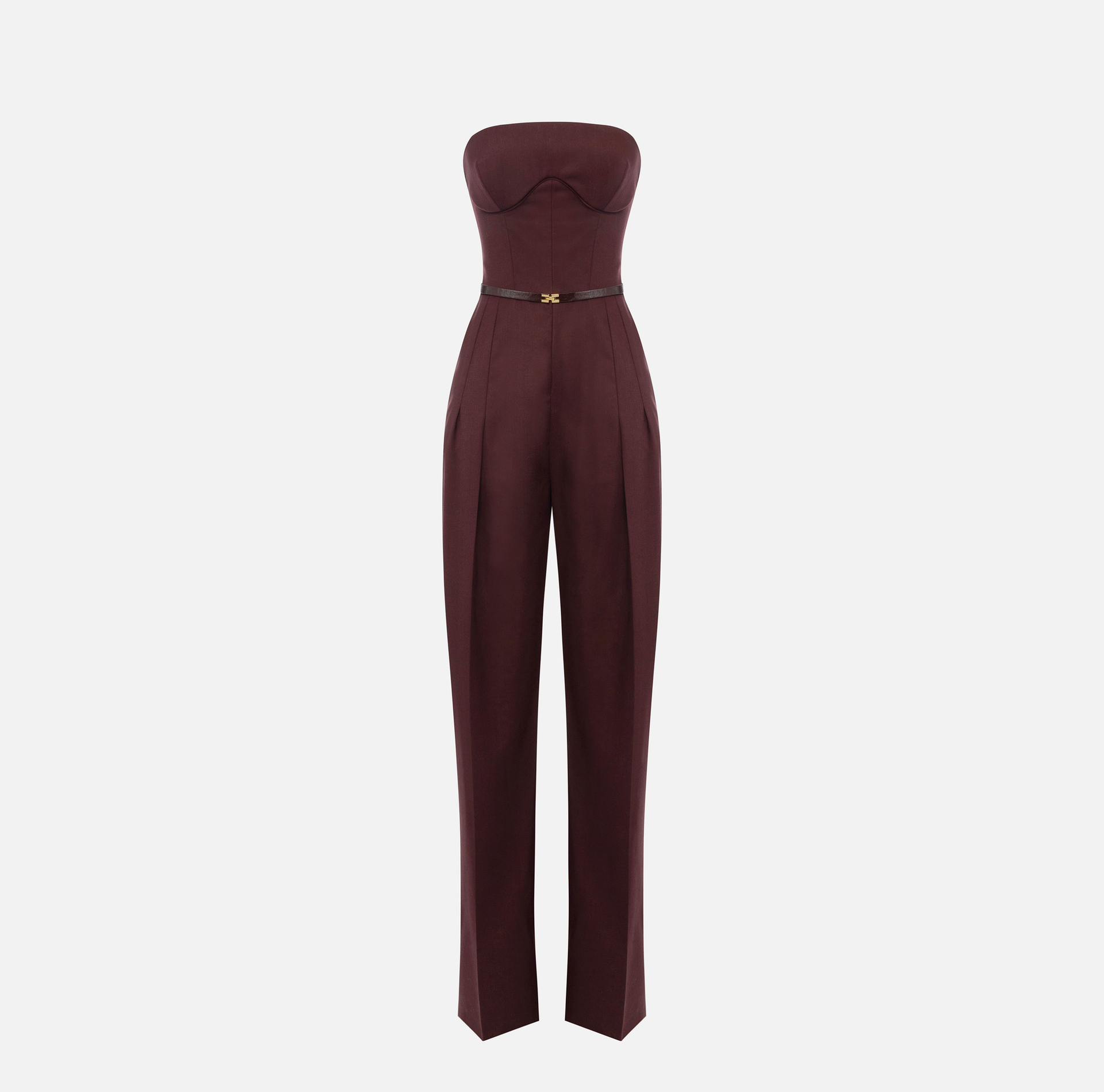 Cool wool jumpsuit - Elisabetta Franchi