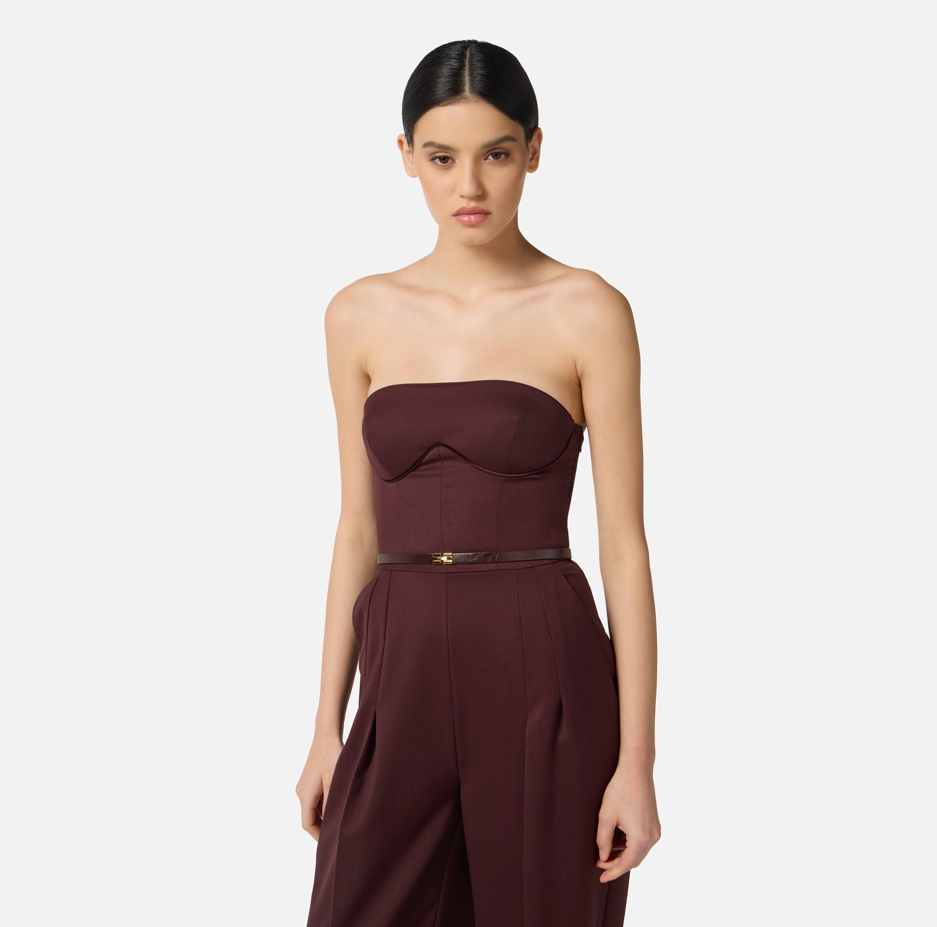 Cool wool jumpsuit - Elisabetta Franchi