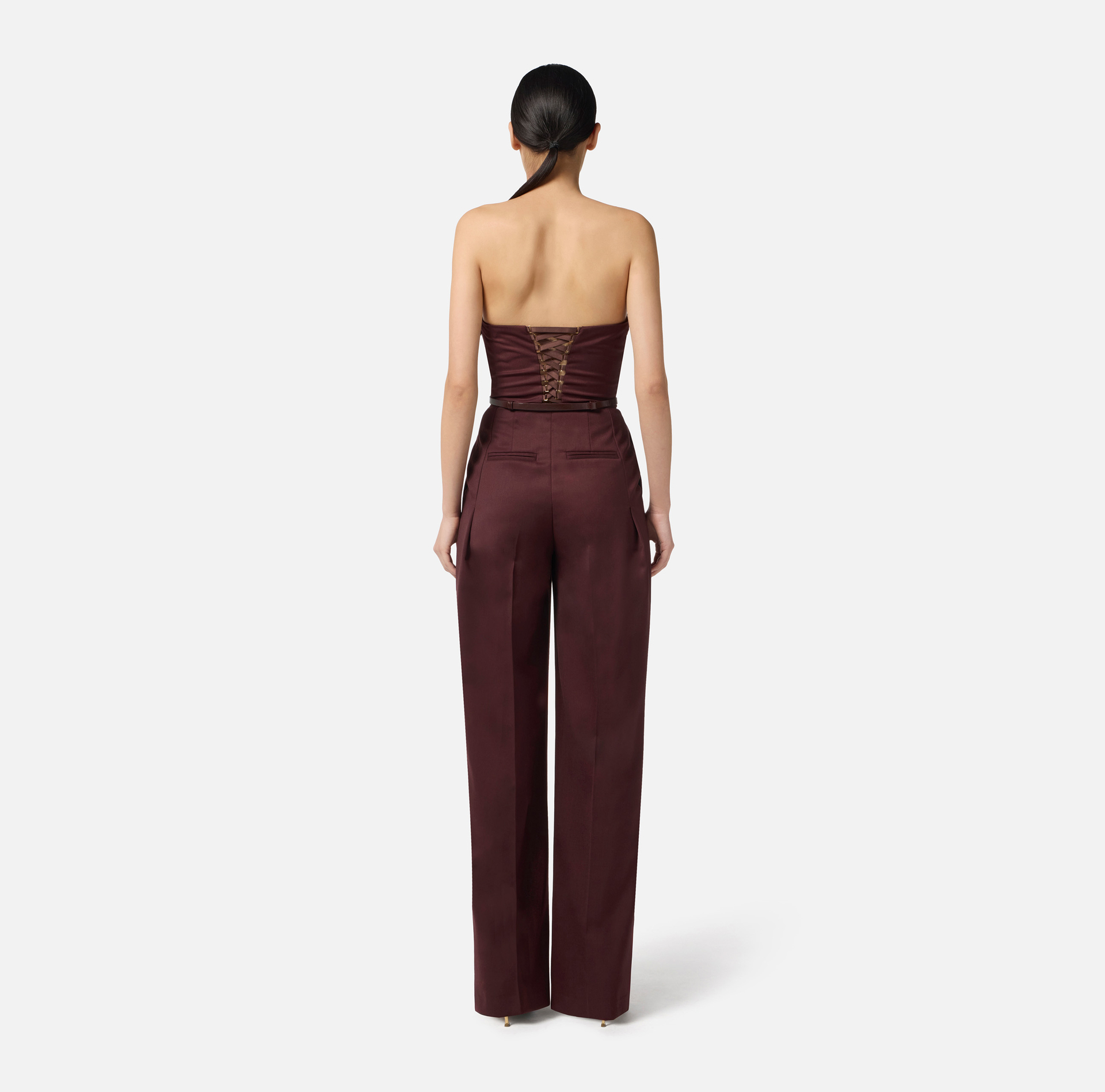 Cool wool jumpsuit - Elisabetta Franchi
