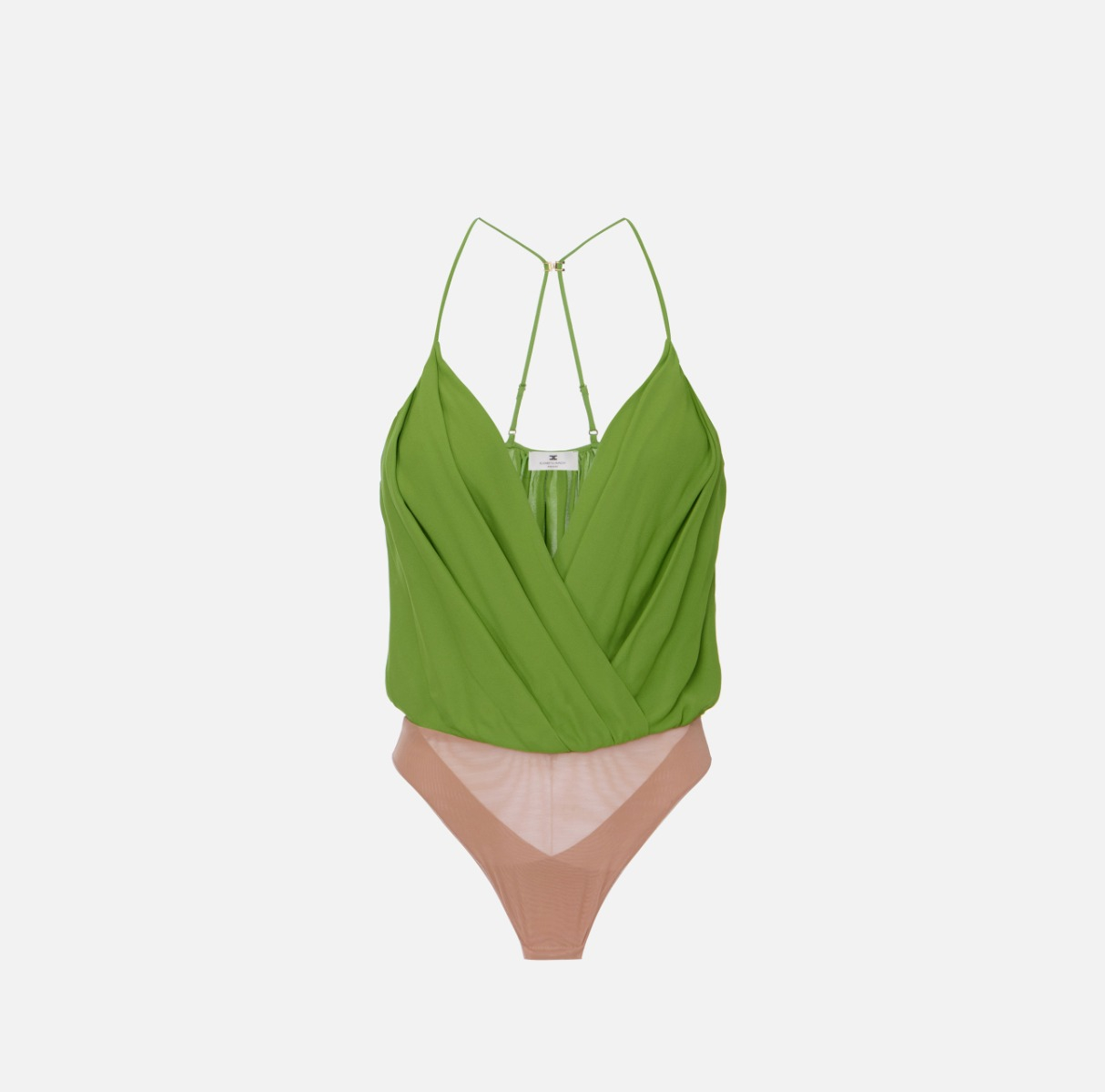 Body in georgette di viscosa
