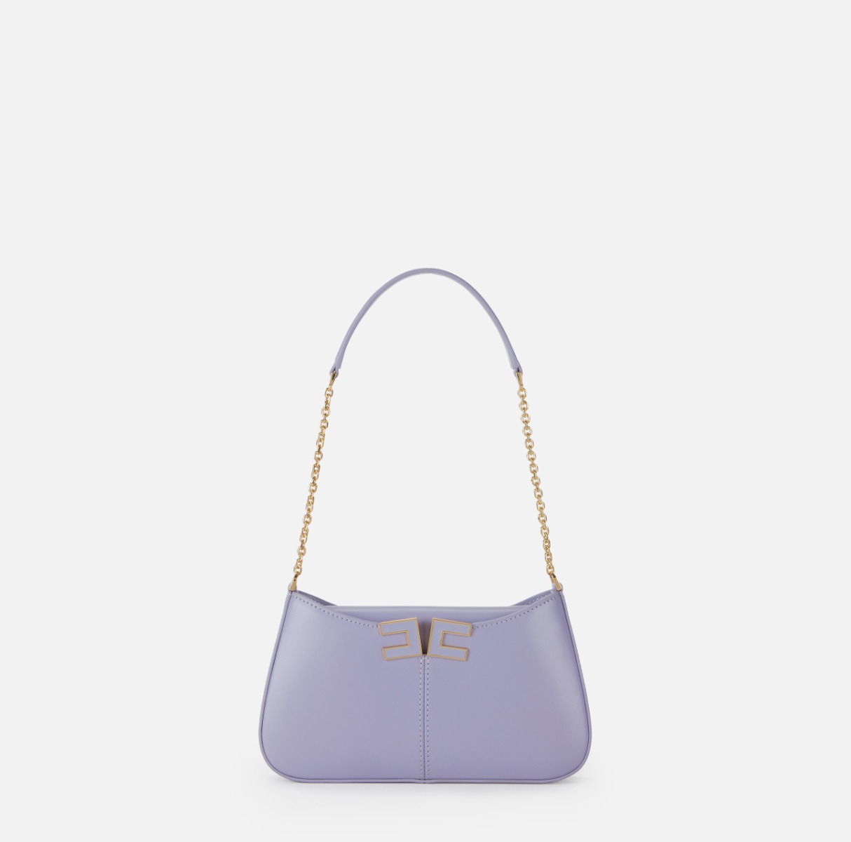 Borsa a spalla con dettaglio logo