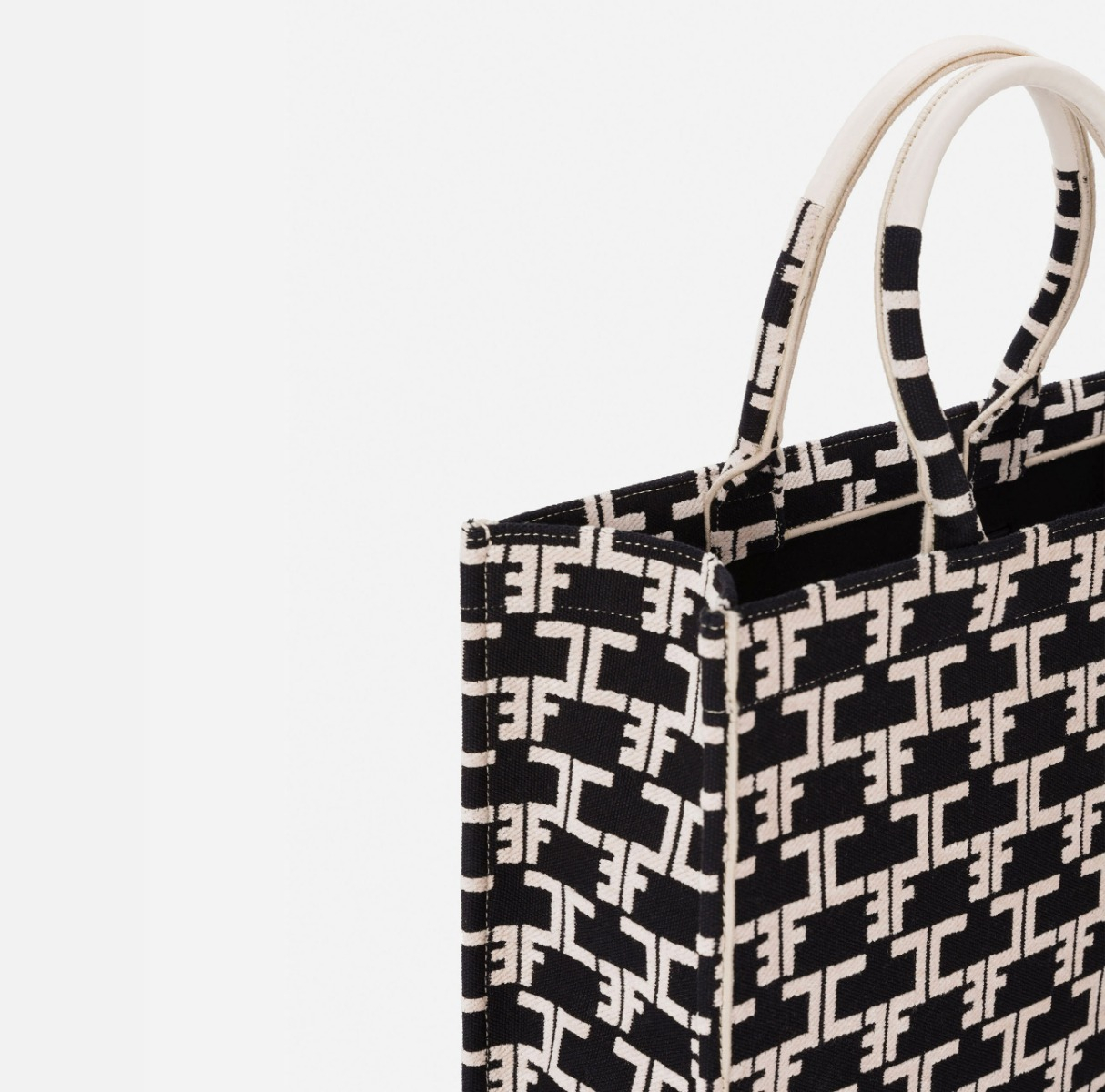 Monogram Tote Large - Elisabetta Franchi