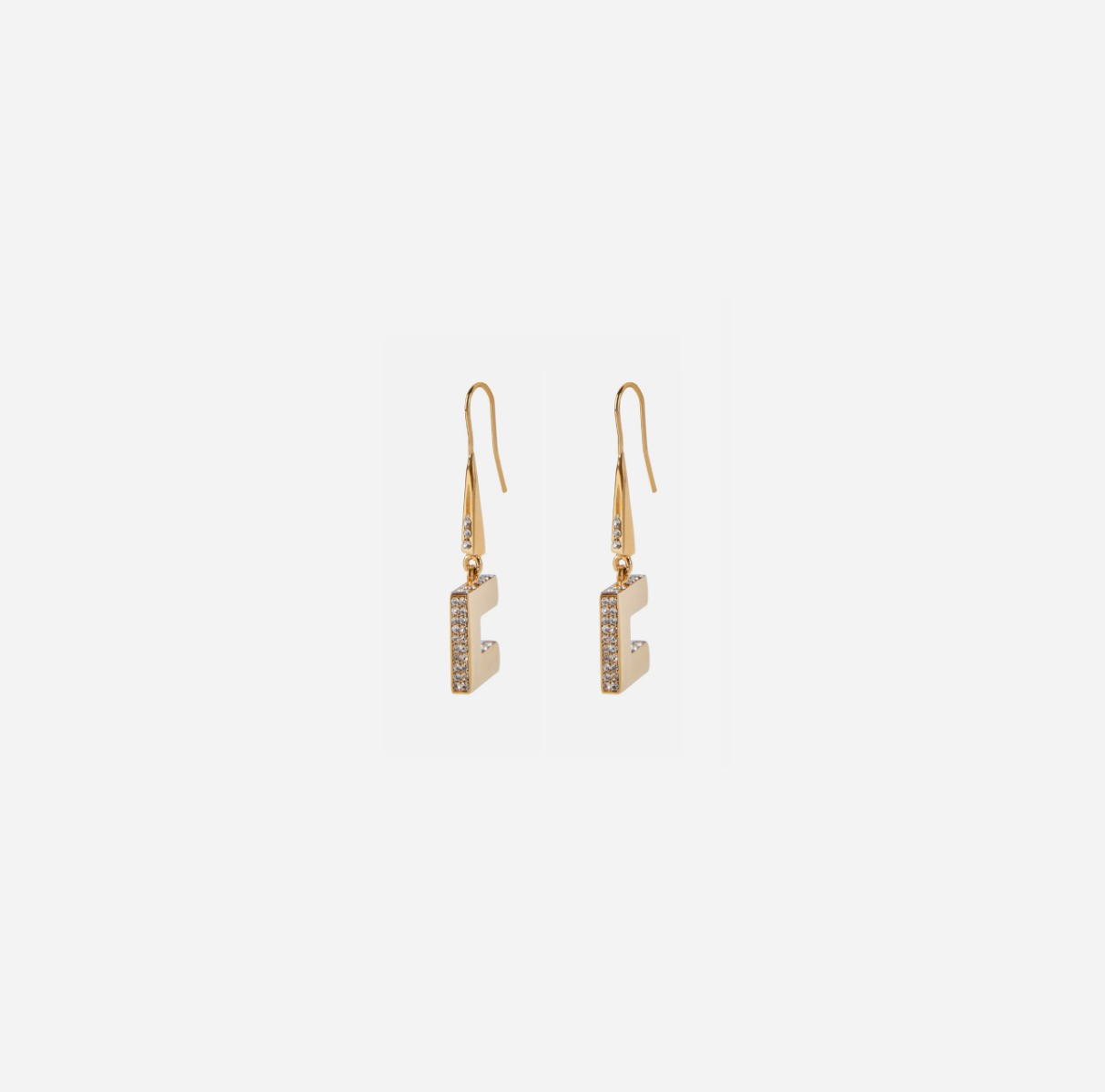 Earrings with crystal rhinestones - Elisabetta Franchi