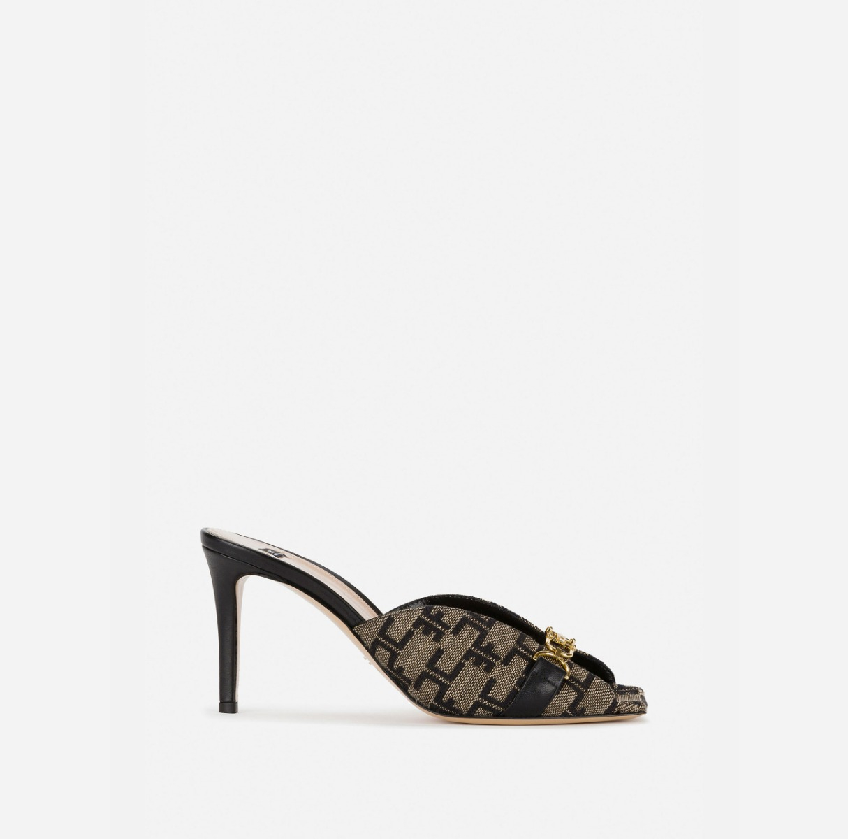 Monogram Slider Sandal - SCARPE - Elisabetta Franchi