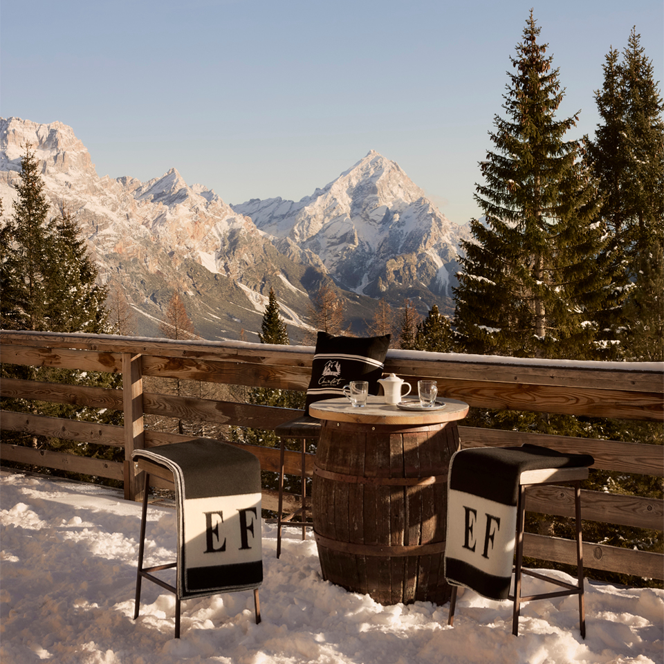 Elisabetta Franchi Chalet: the exclusive take over in Cortina d'Ampezzo