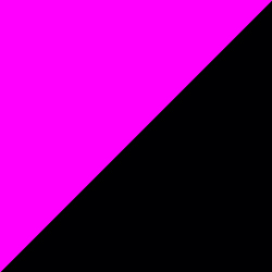 Fluoreszierendes Pink/Schwarz