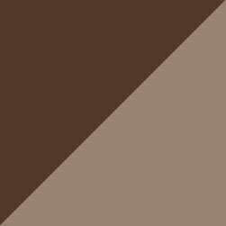 Dark chocolate / Dove gray