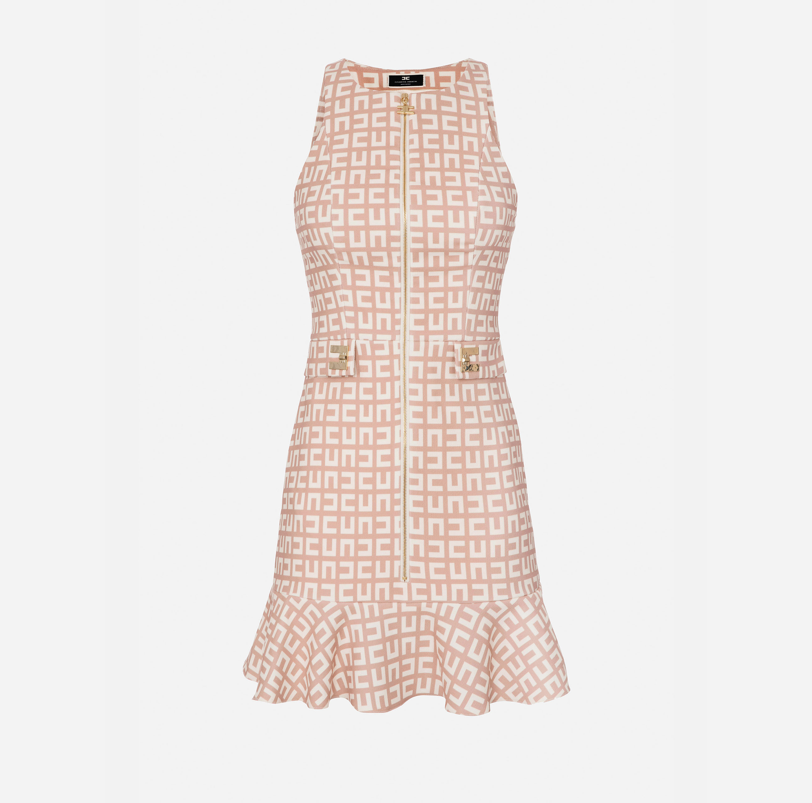 Maze pattern dress - ABBIGLIAMENTO - Elisabetta Franchi