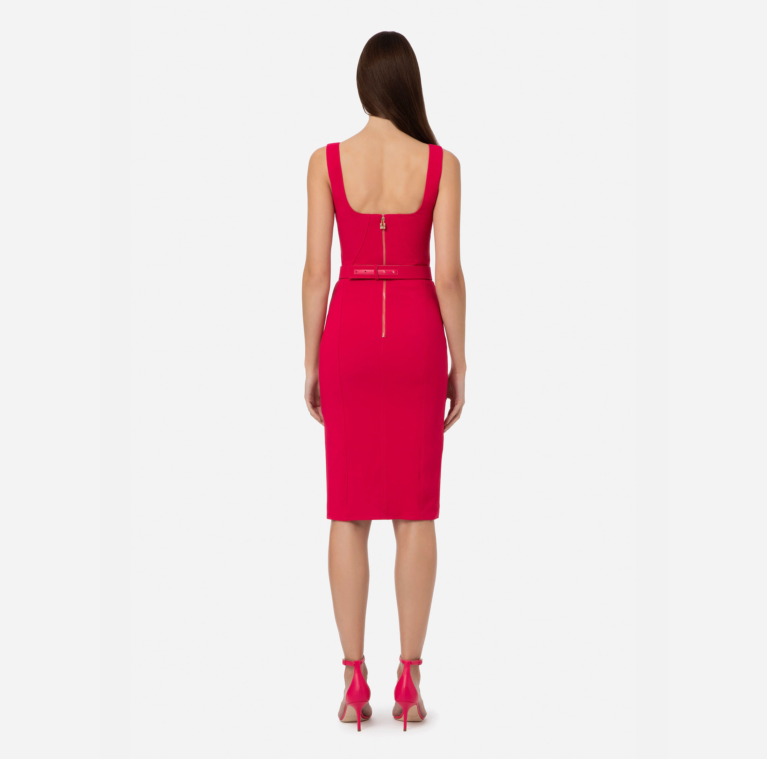 Sleeveless sheath dress - Elisabetta Franchi