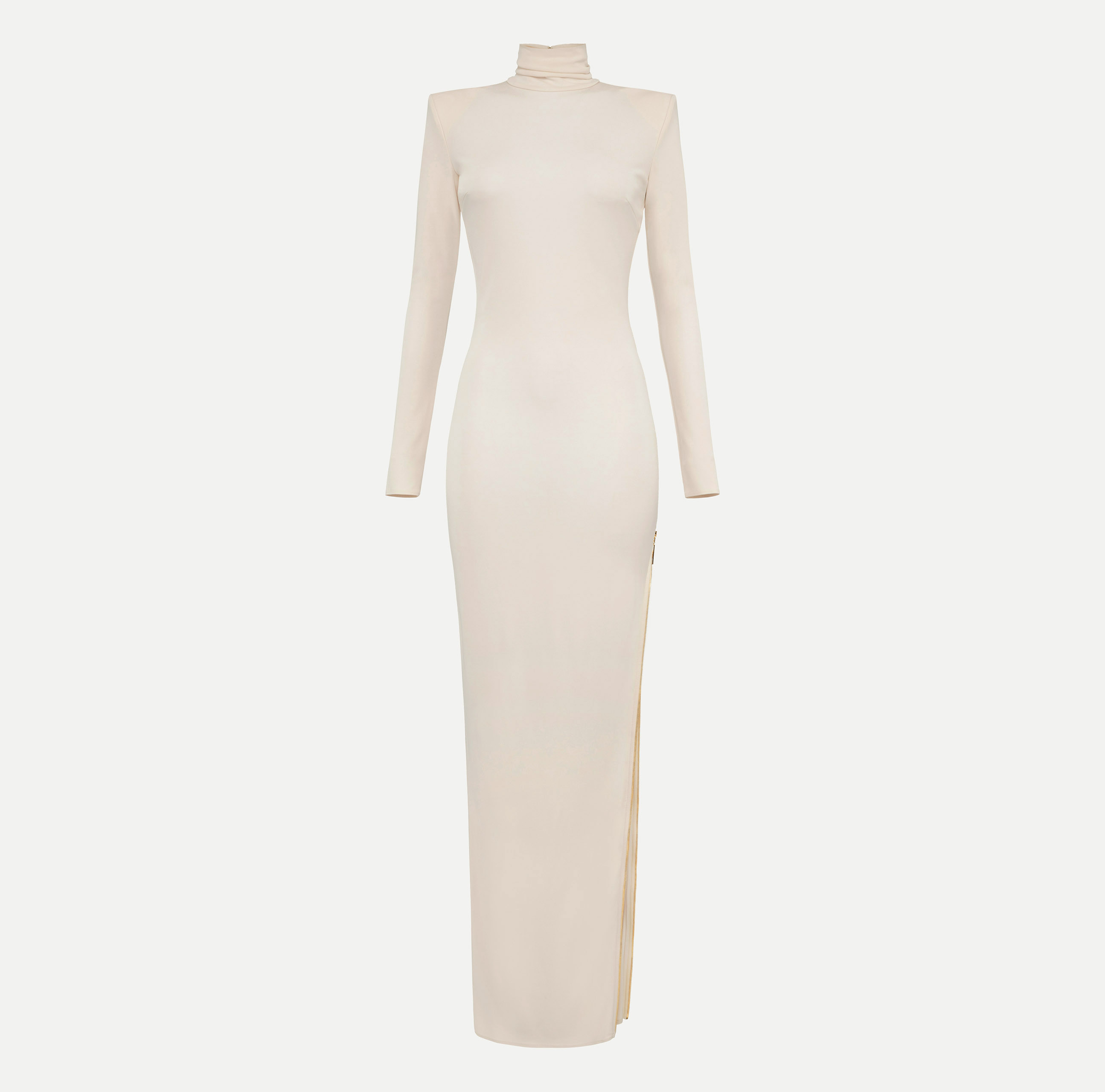 Jersey red carpet dress with side zip - ABBIGLIAMENTO - Elisabetta Franchi