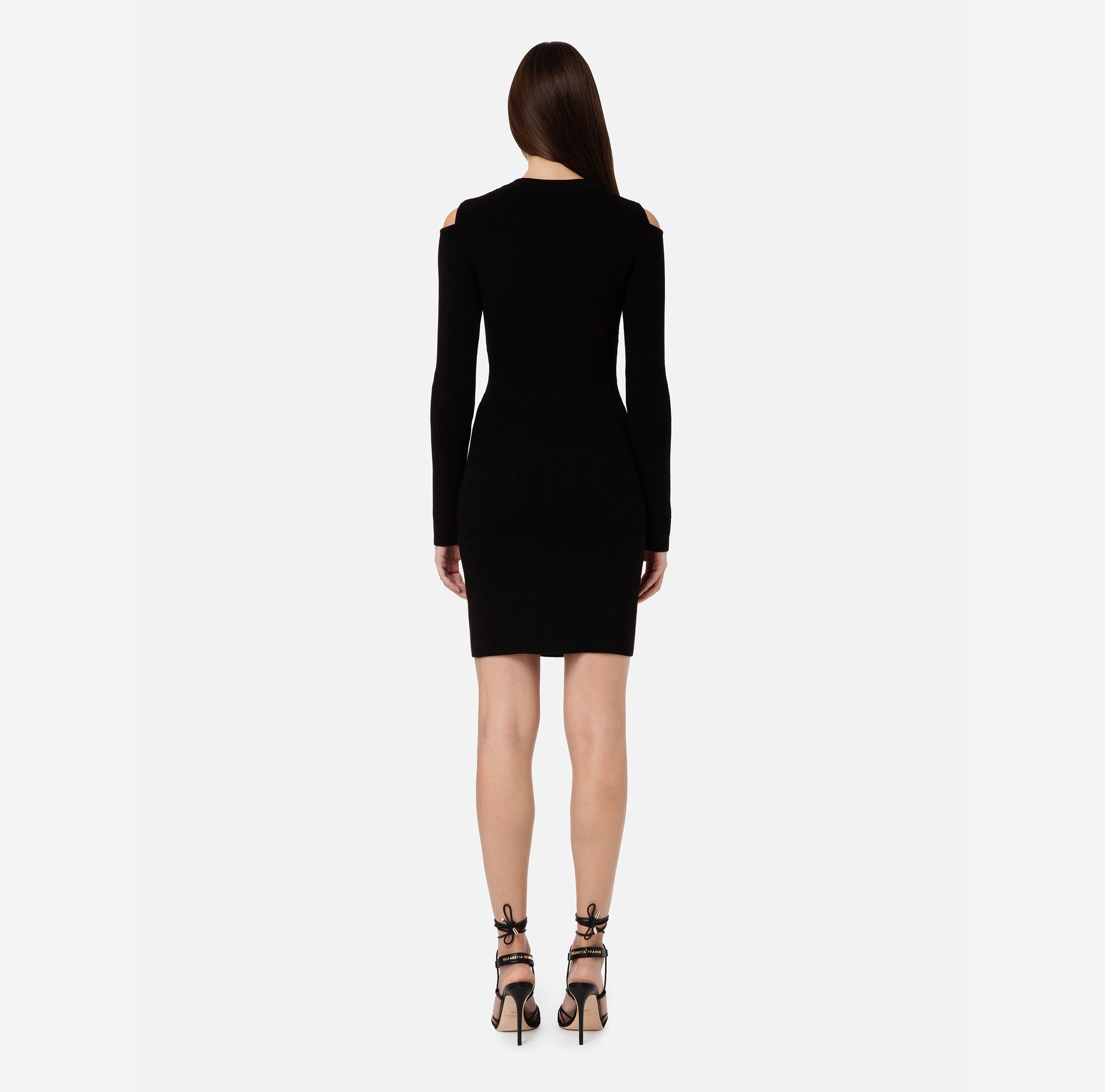 Mini dress with eyelets - Elisabetta Franchi