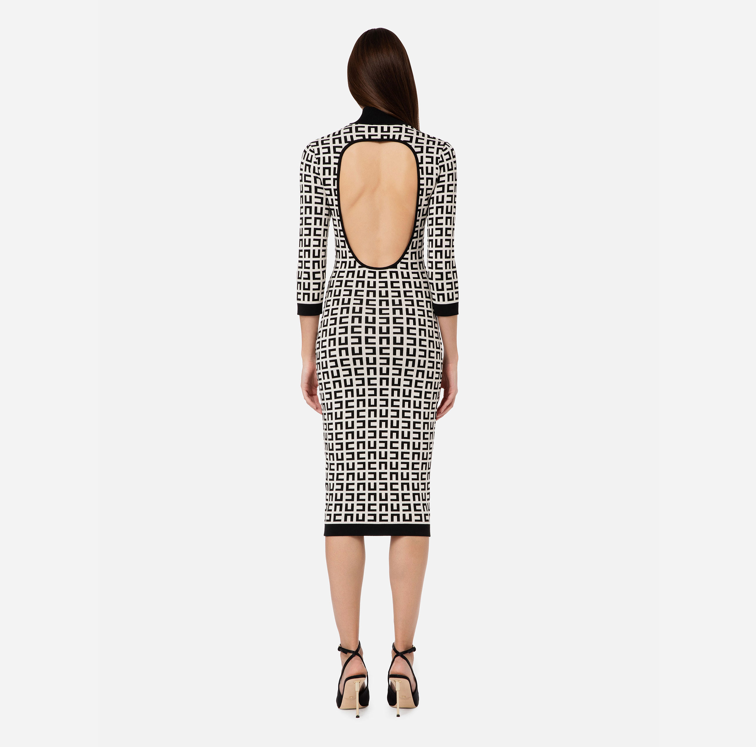 Calf-length dress - Elisabetta Franchi