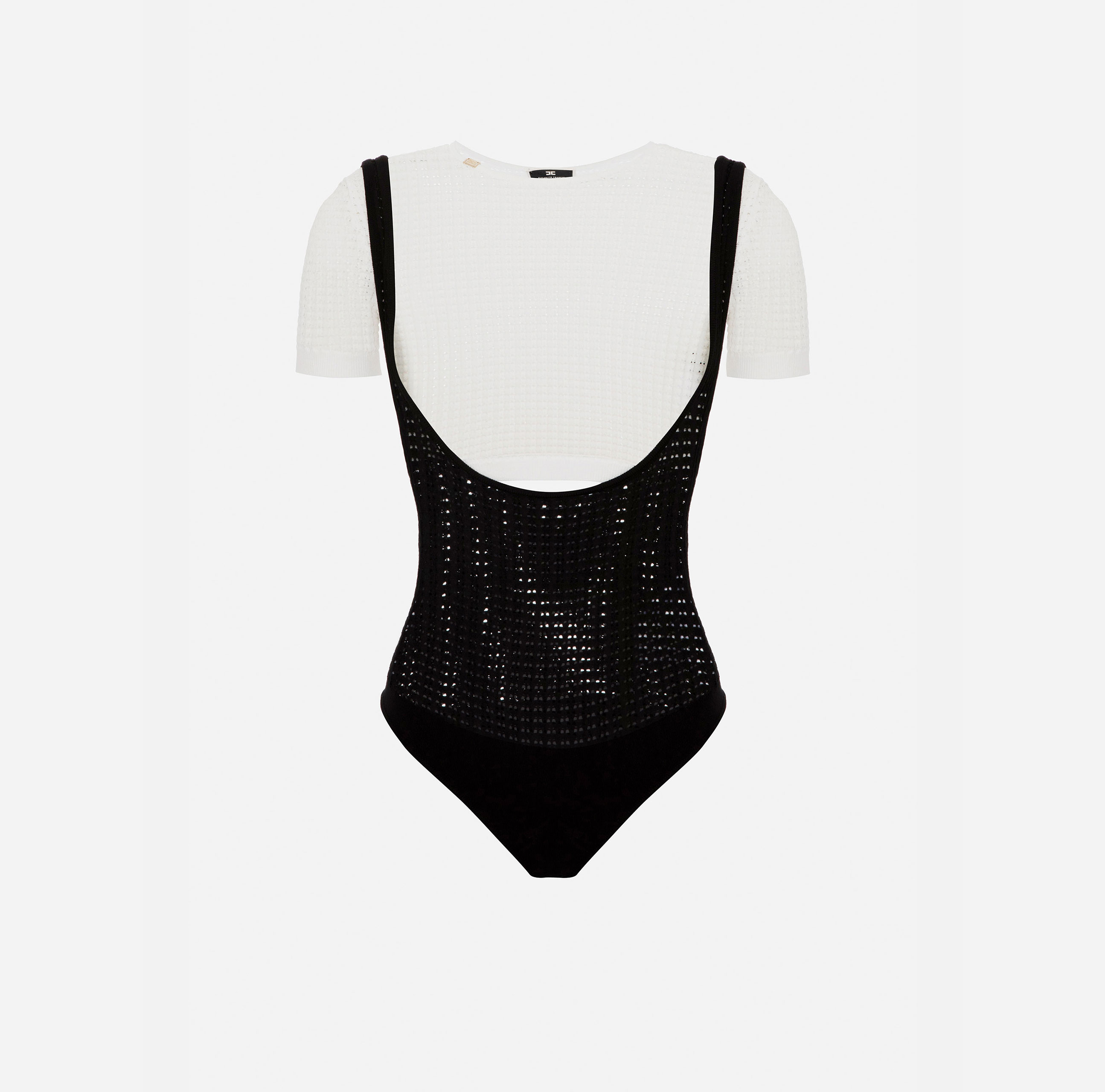 Bodysuit with short top - ABBIGLIAMENTO - Elisabetta Franchi