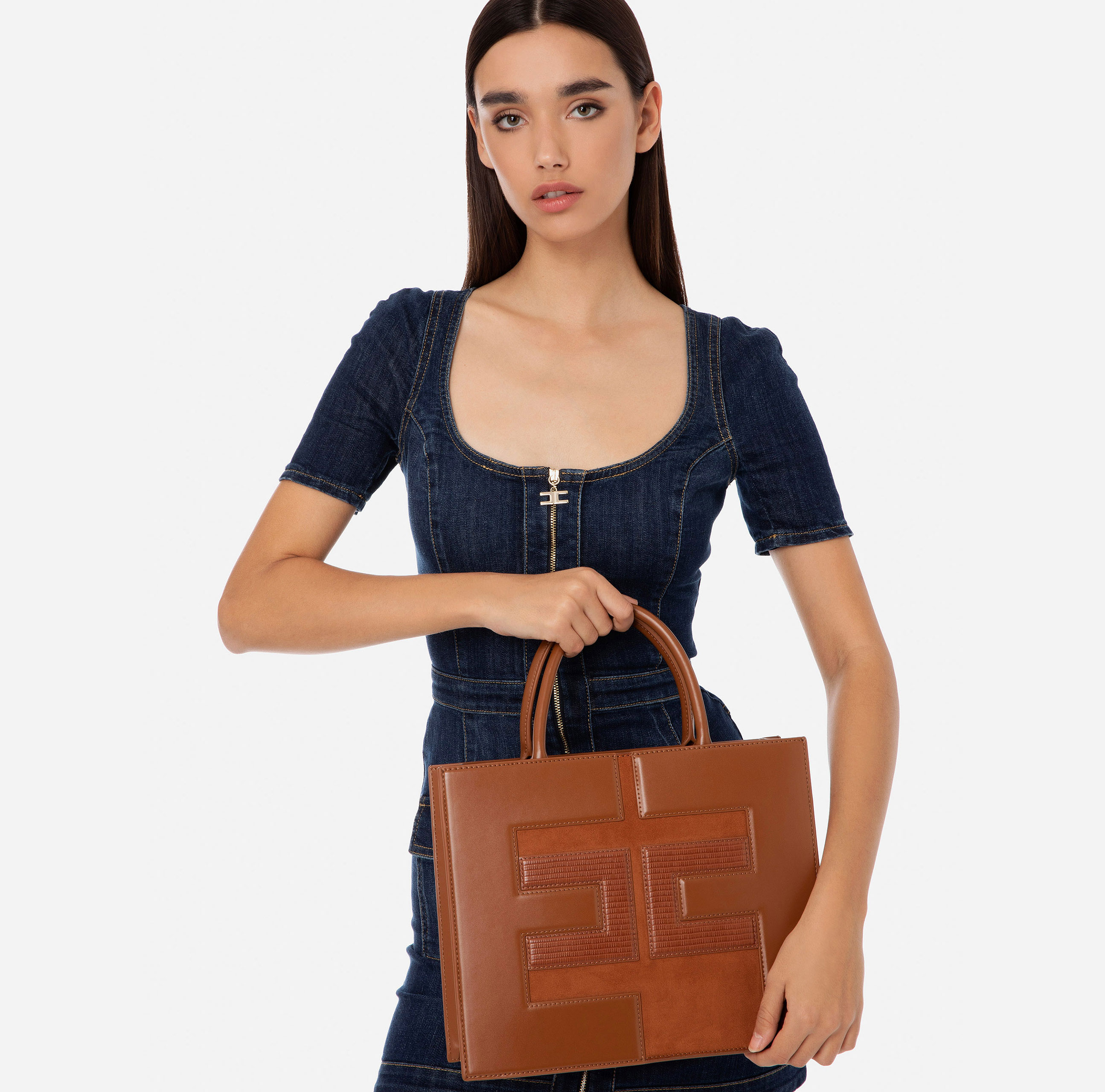 Medium shopper bag - Elisabetta Franchi