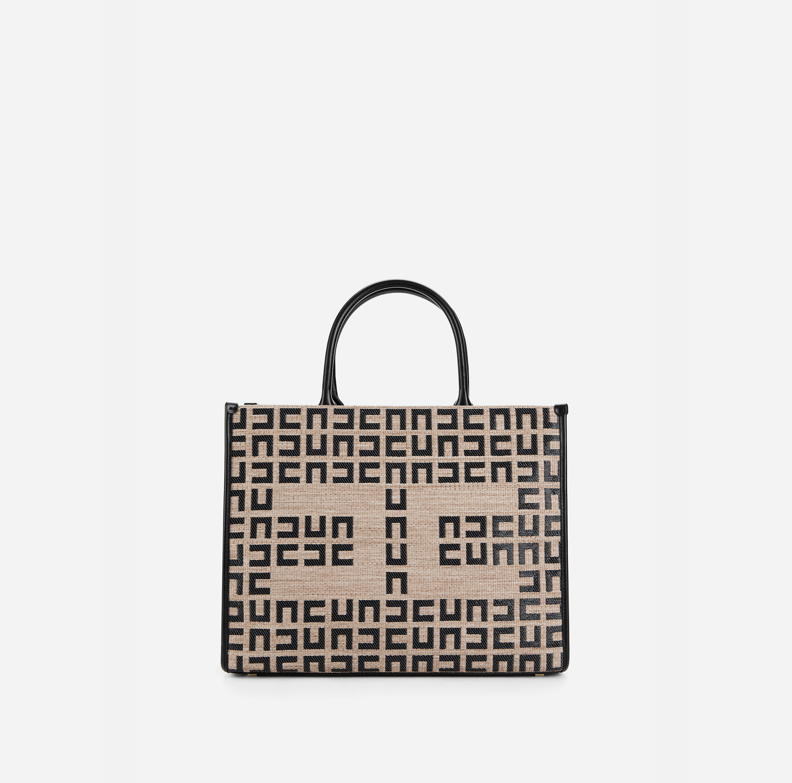 Raffia medium shopper bag - BORSE - Elisabetta Franchi