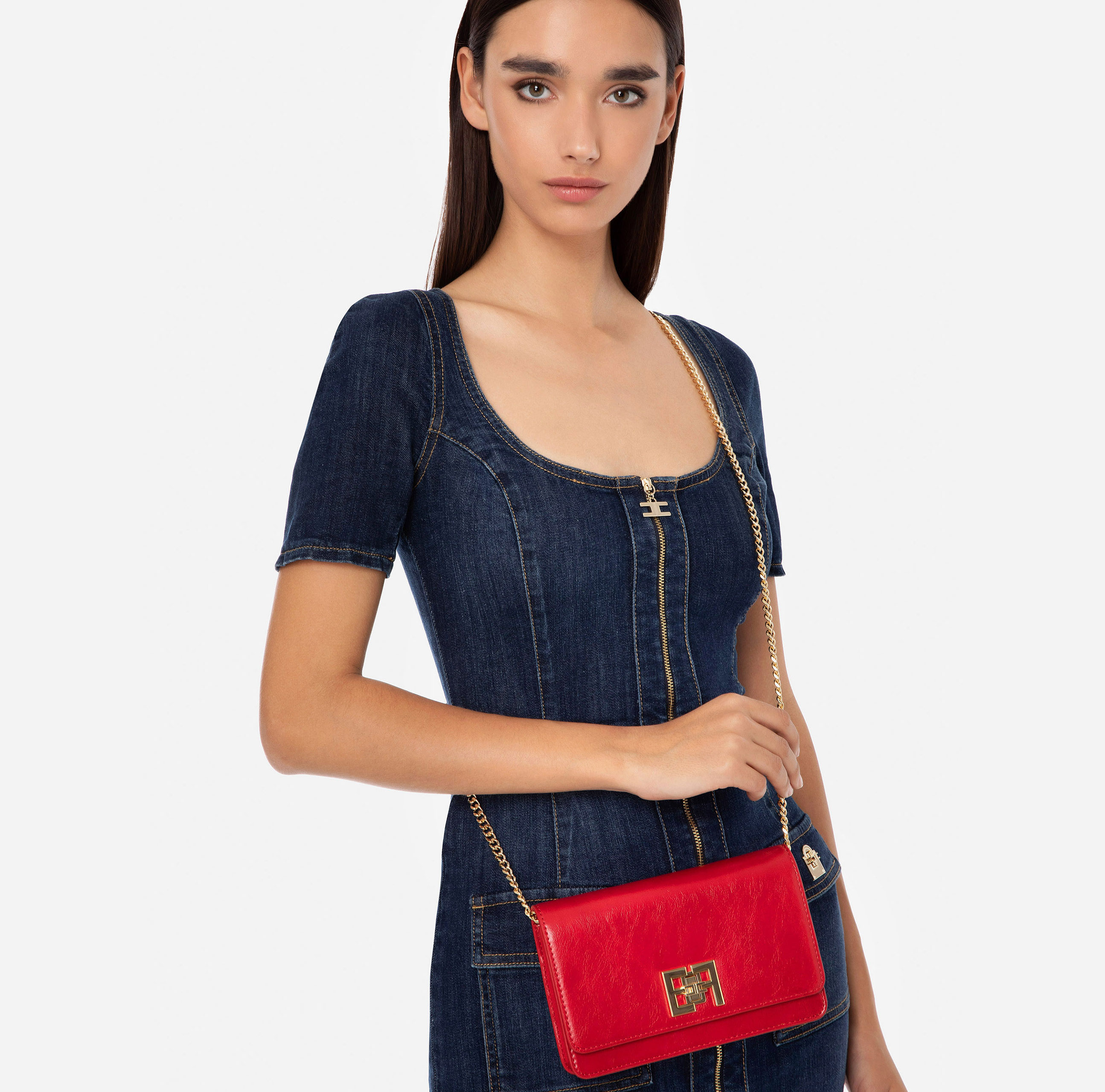 Mini shoulder bag - Elisabetta Franchi