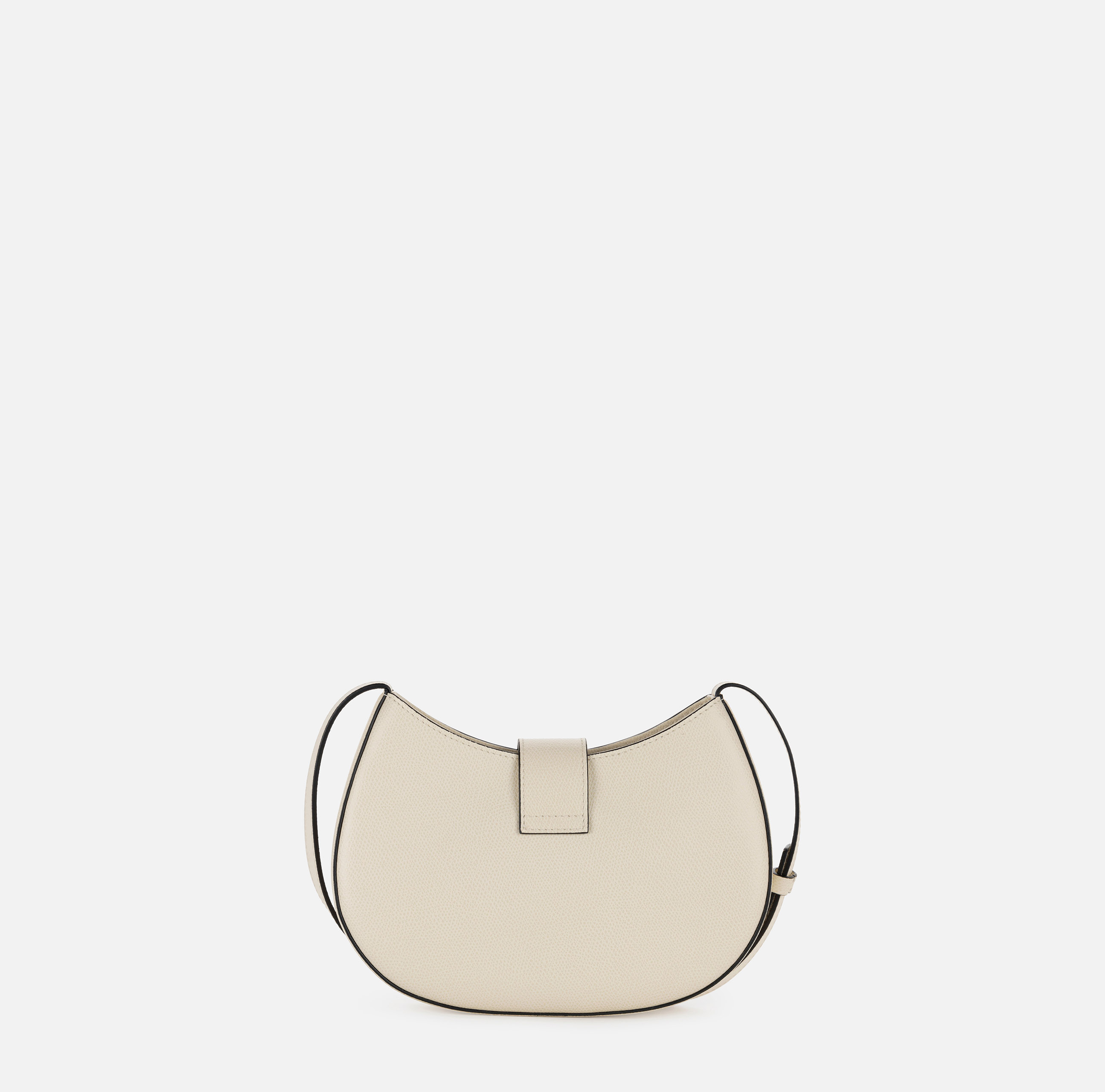 Medium hobo bag with metal logo - Elisabetta Franchi