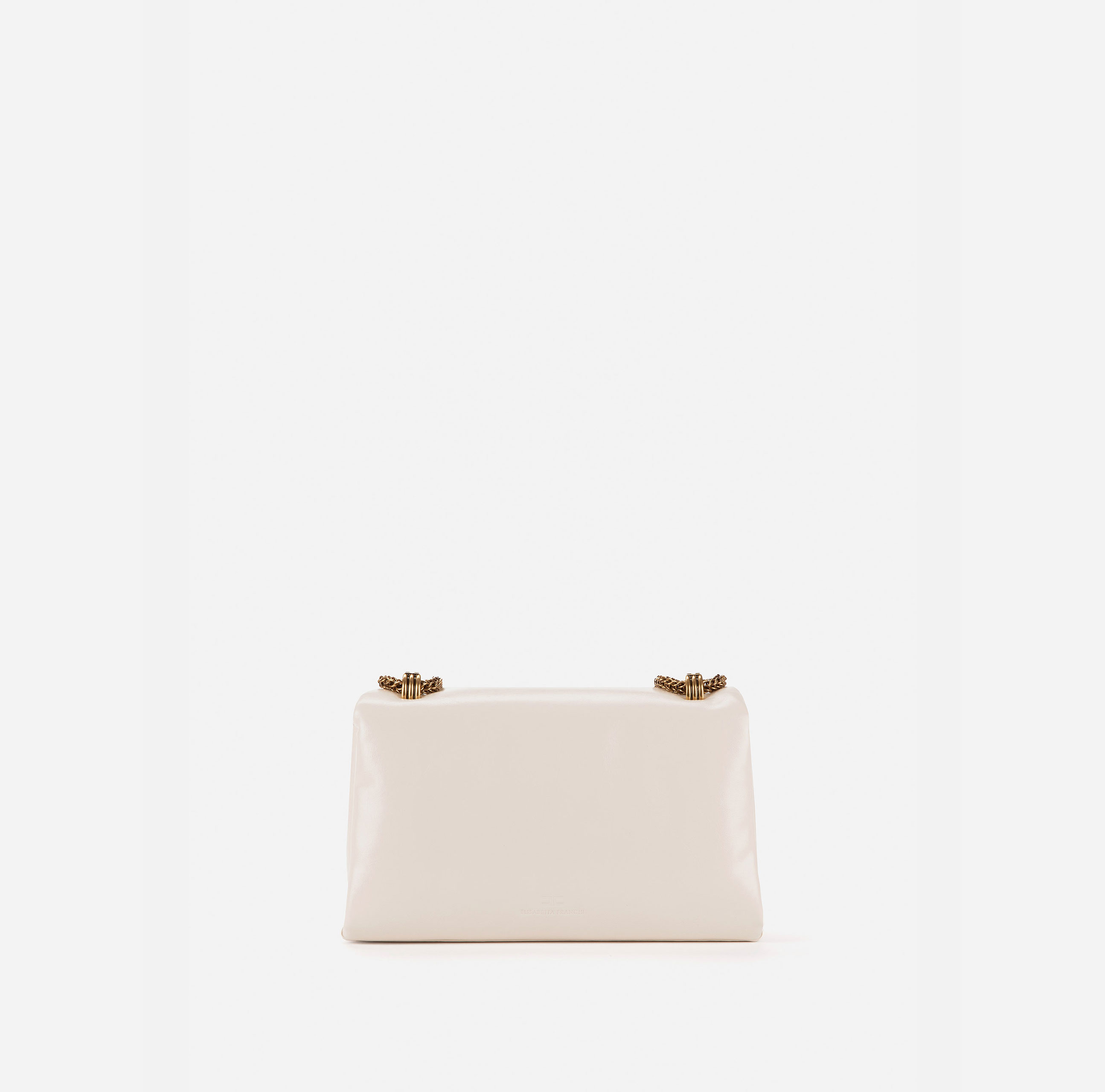 Schoudertas met craquelé-effect - Elisabetta Franchi